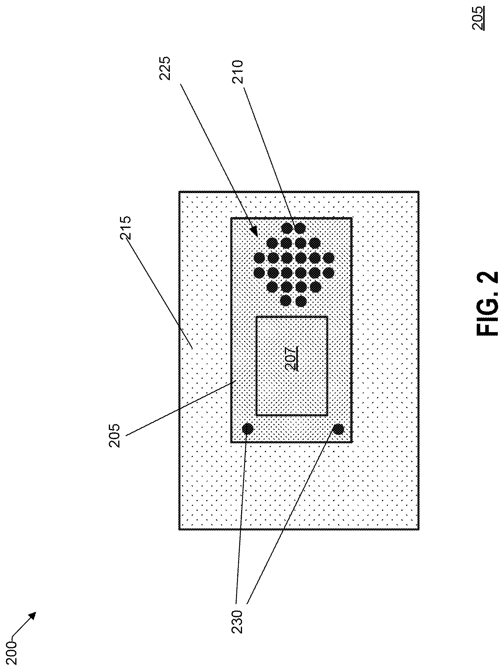 Patent US12324361 Figure 2 – Electrical connections between dissimilar materials at cryogenic temperatures