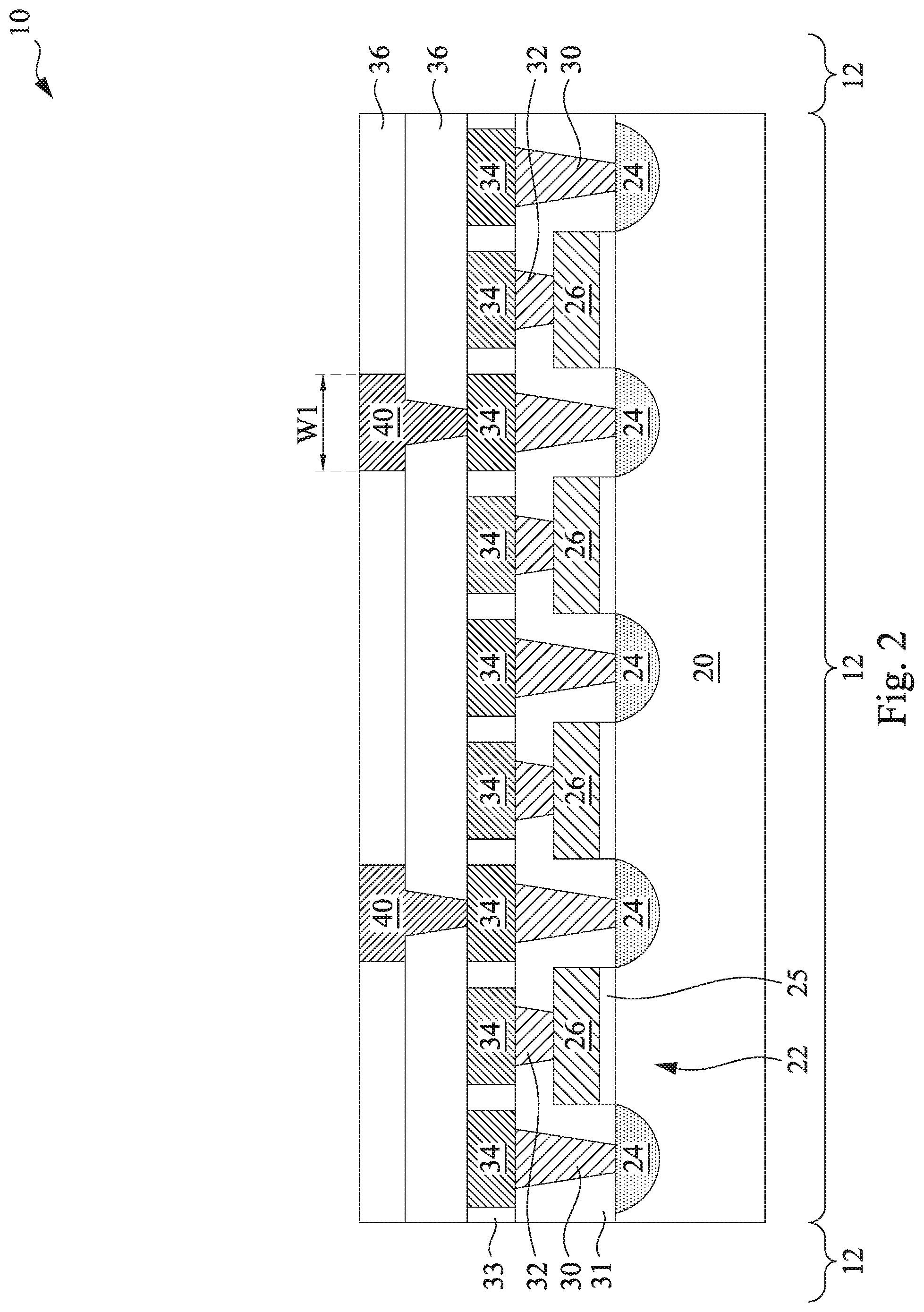 Patent US12324362 Figure 2 – Phase-change memory device and method