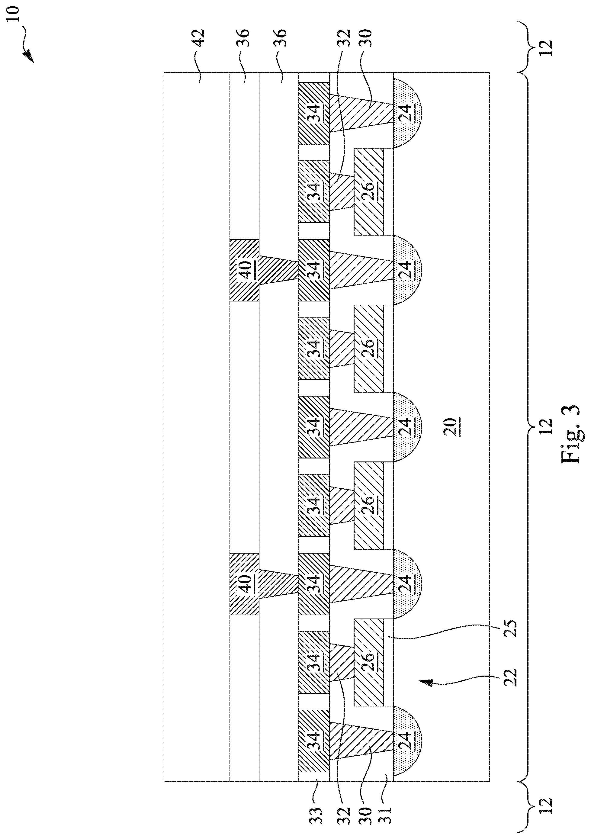 Patent US12324362 Figure 3 – Phase-change memory device and method