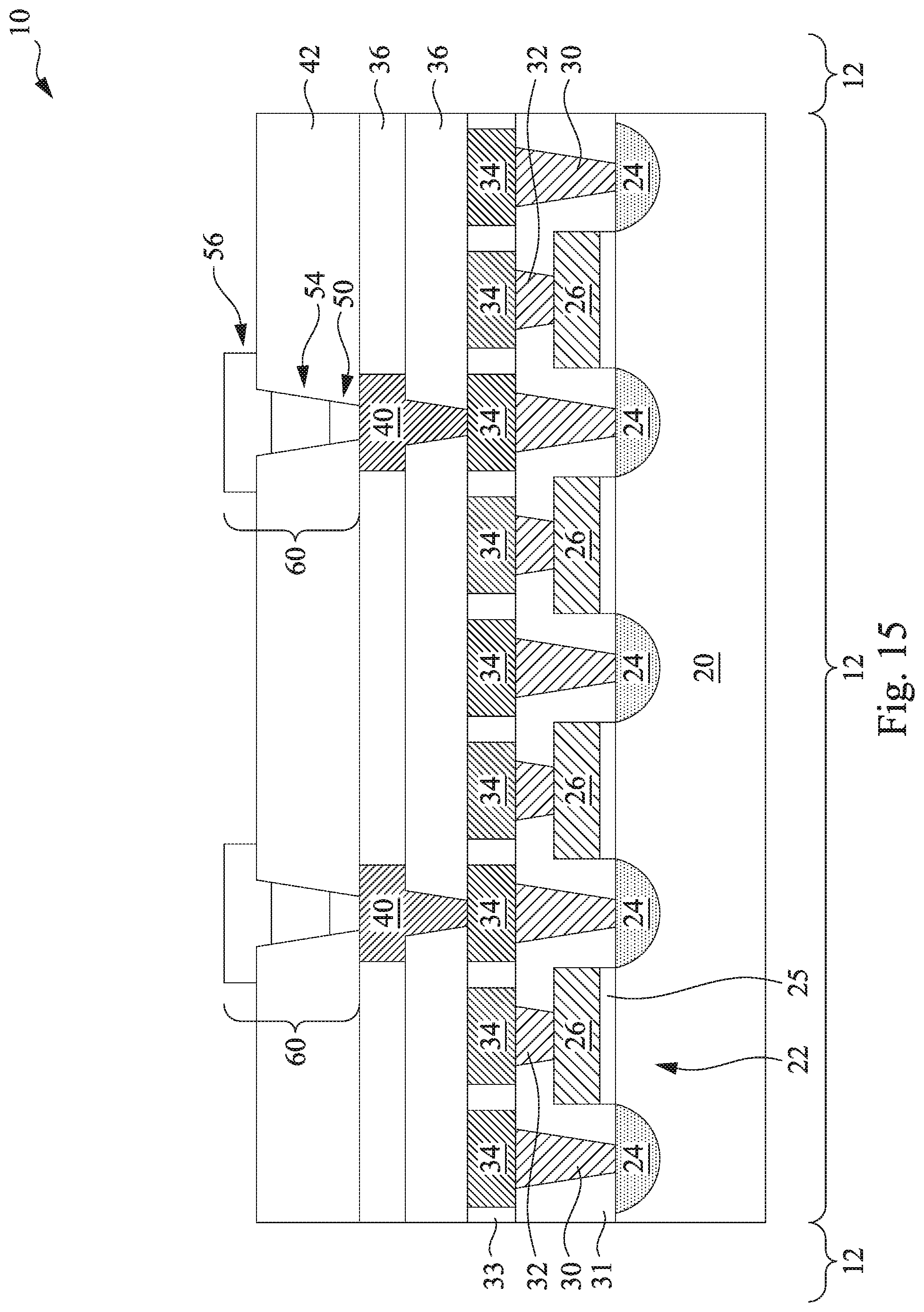 Patent US12324362 Figure 15 – Phase-change memory device and method