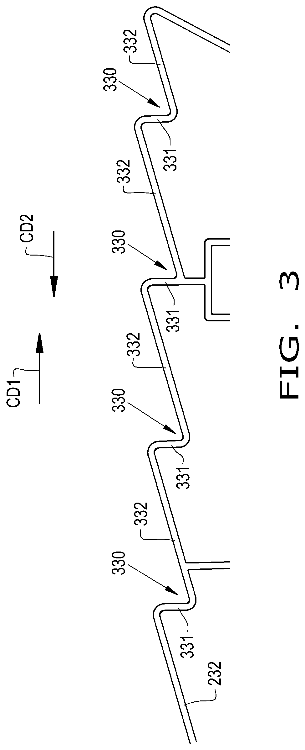 Patent US12324372 Figure 3 – Agricultural harvester with shakeable positive transport conveyor