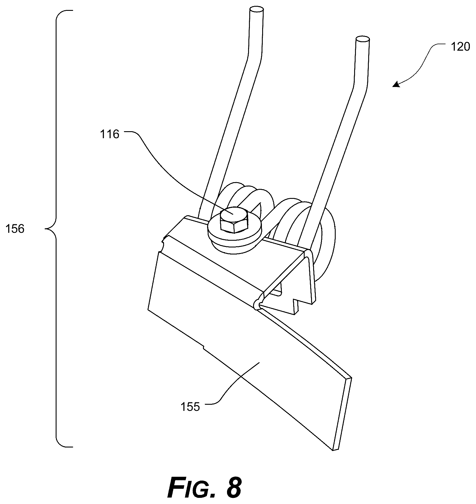 Patent US12324376 Figure 5 – Threshing/separating device having tined accelerator and/or axial rotor system