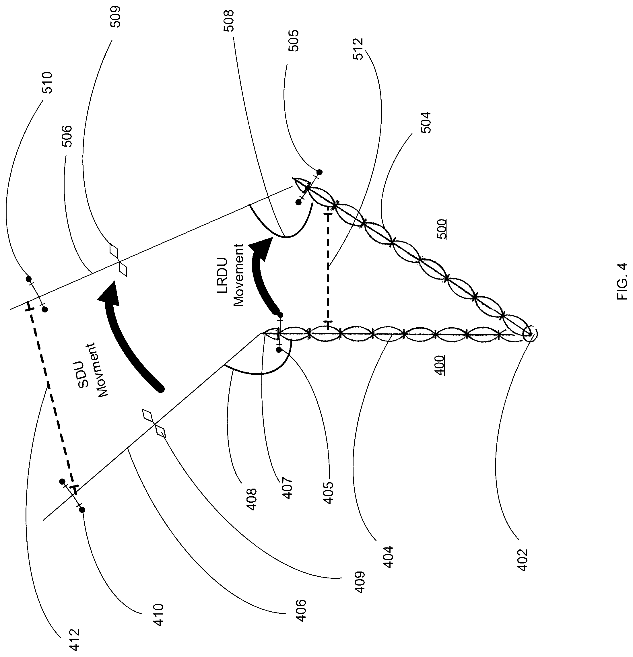 Patent US12324380 Figure 4 – System and method of flow rate management and control within an irrigation corner assembly