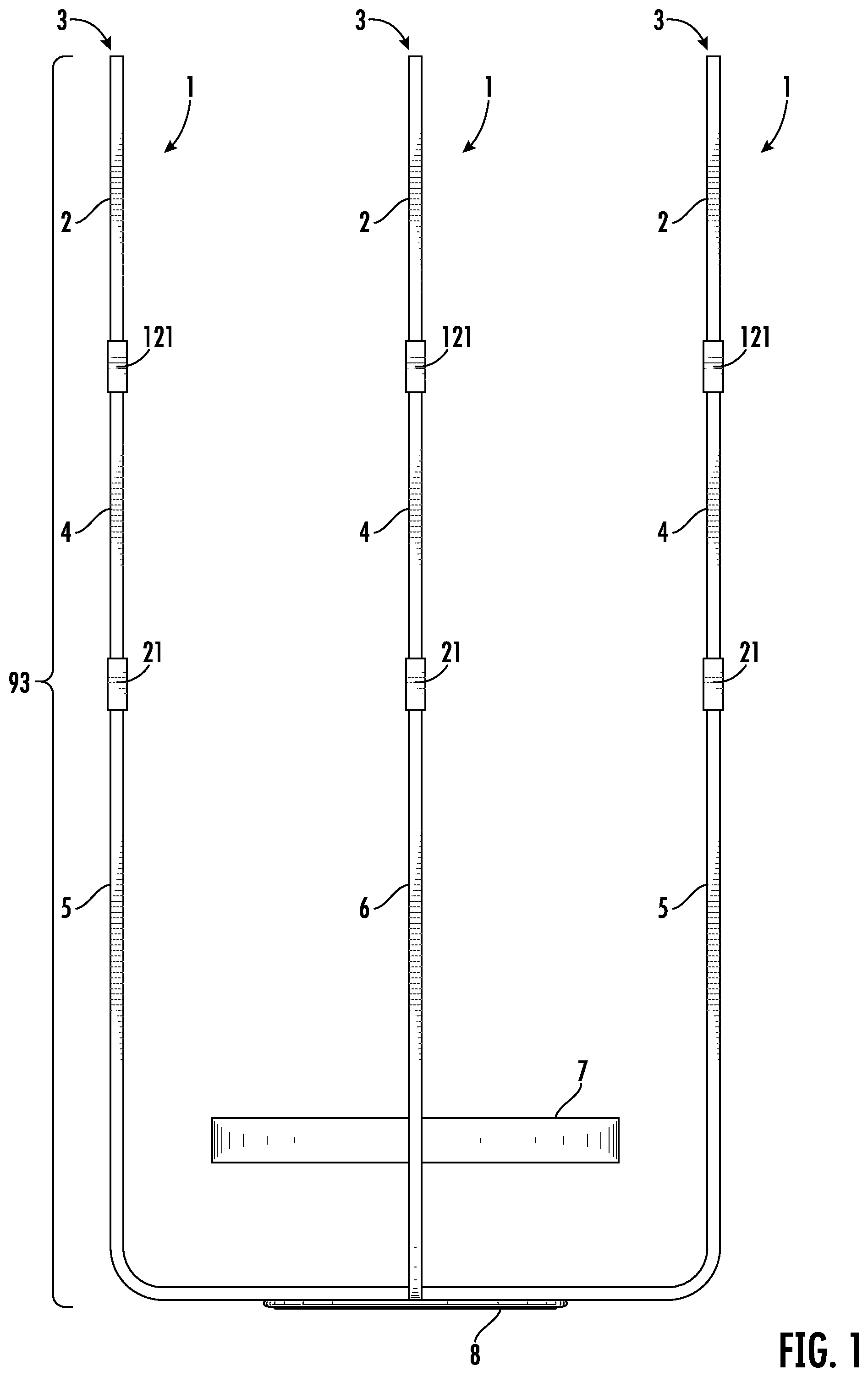 Patent US12324382 — Scalable integral turntable and trellis — Figure 1