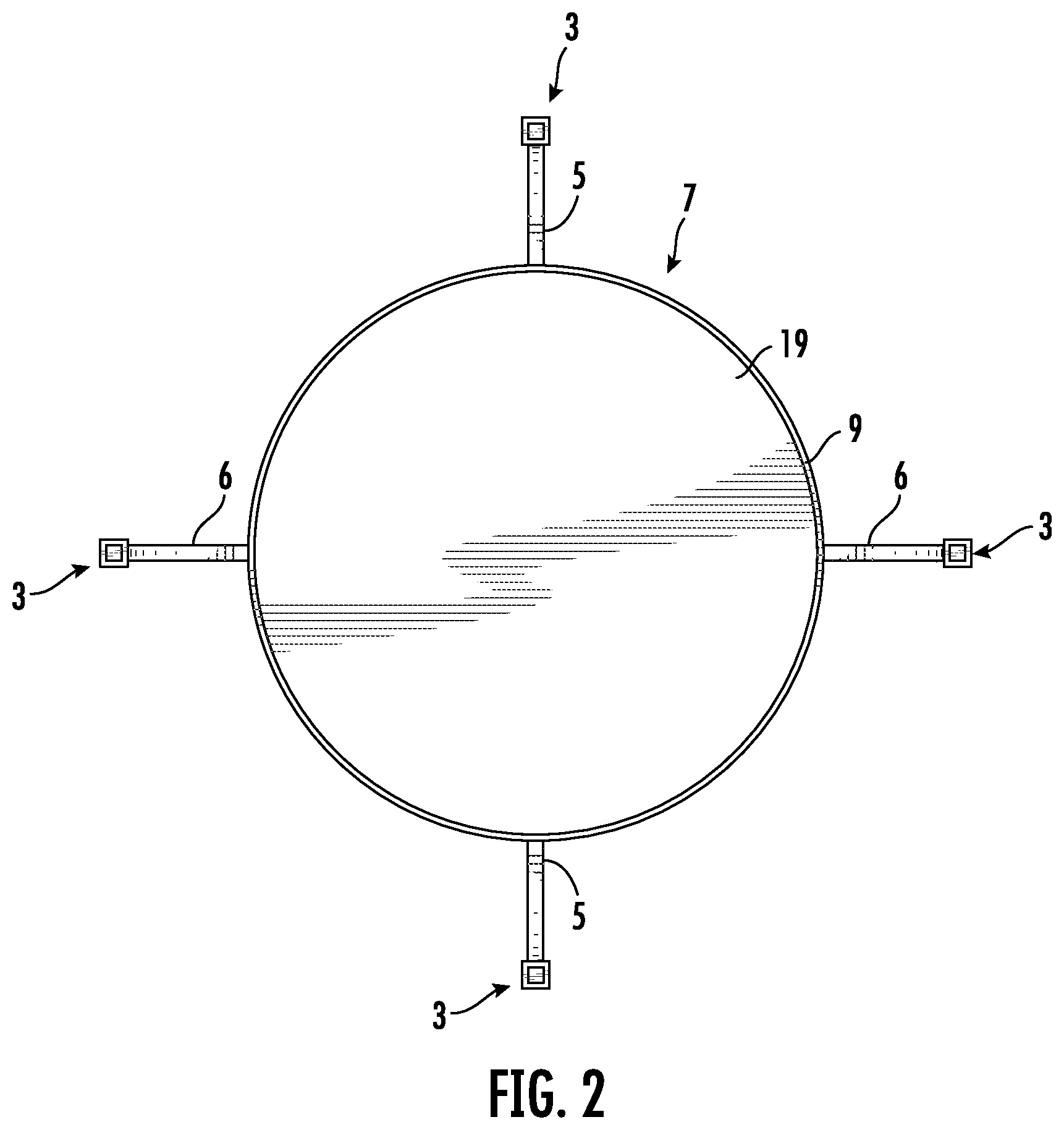 Patent US12324382 Figure 2 – Scalable integral turntable and trellis