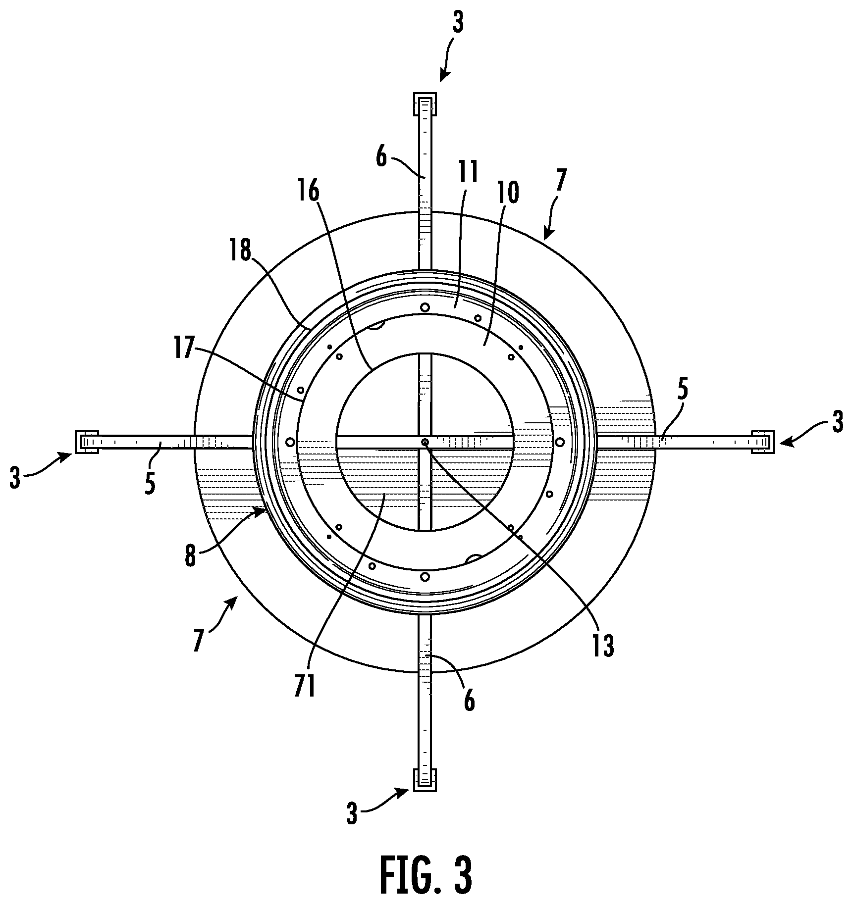 Patent US12324382 Figure 3 – Scalable integral turntable and trellis