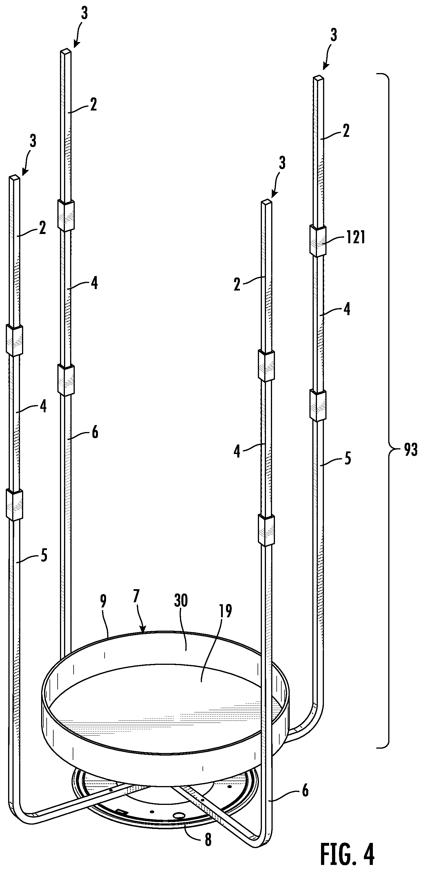 Patent US12324382 Figure 4 – Scalable integral turntable and trellis
