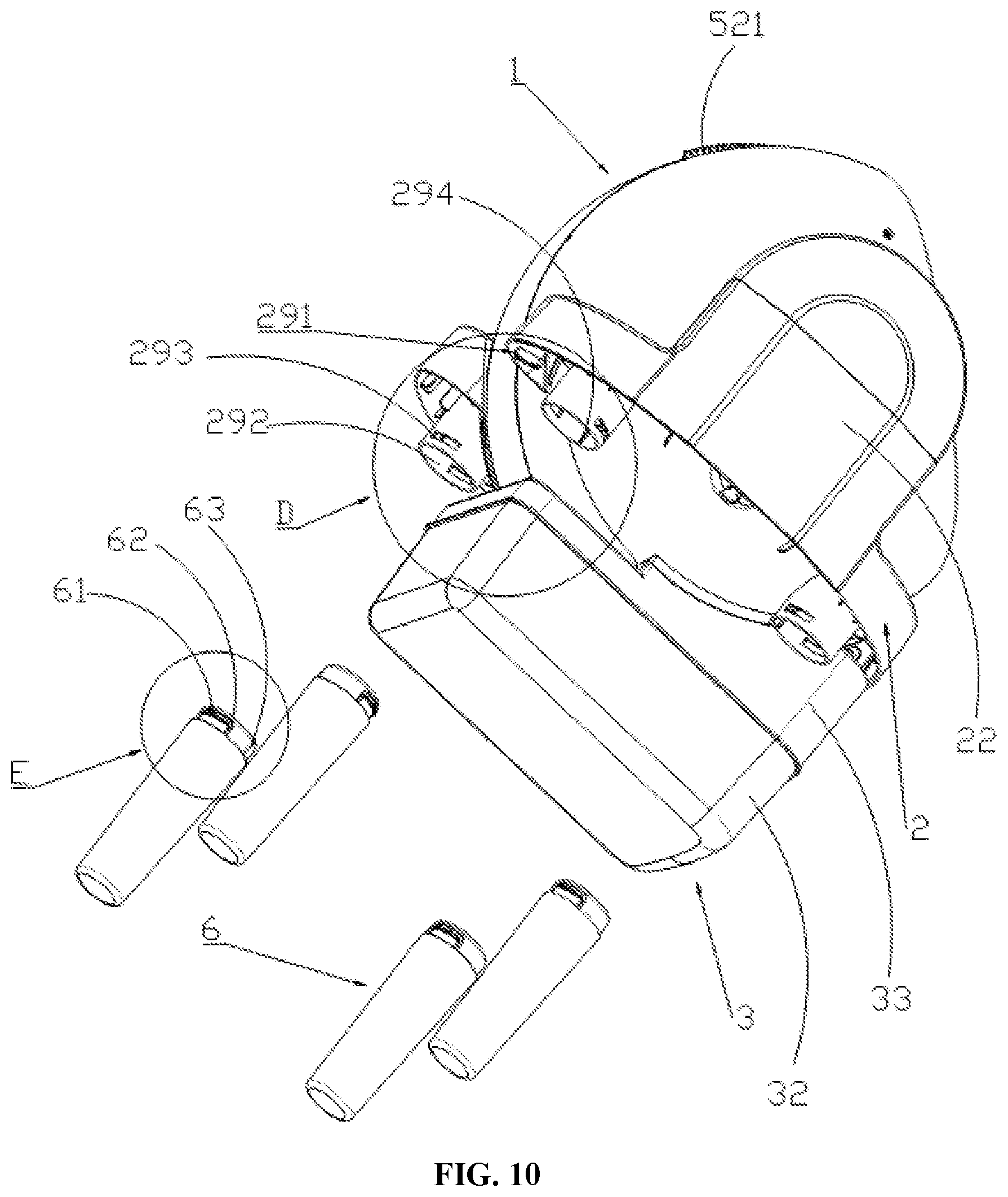 Patent US12324407 Figure 10 – Pet toilet
