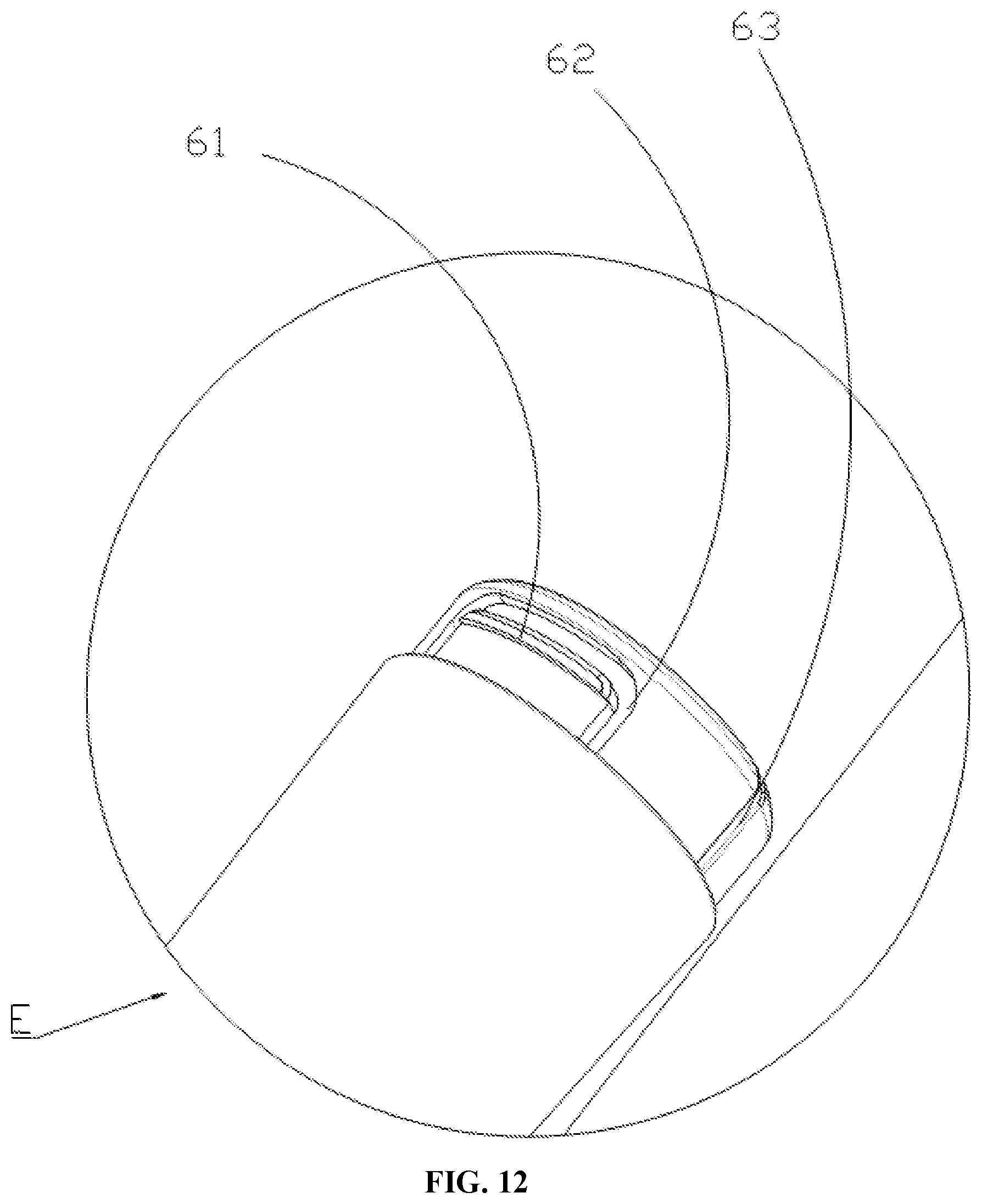 Patent US12324407 Figure 12 – Pet toilet