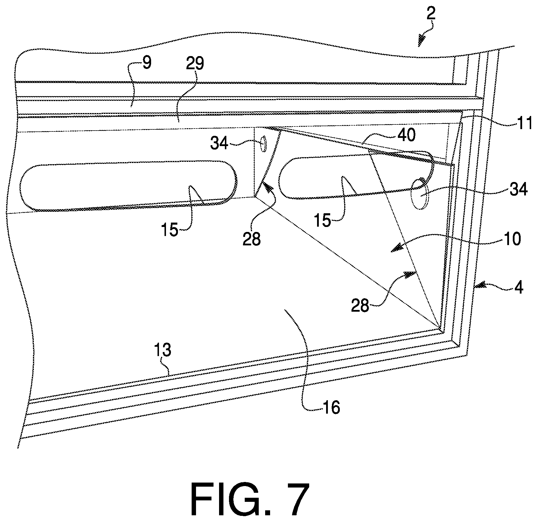 Patent US12324409 Figure 6 – Terrarium with a catch tray, interior catch tray, methods of use and methods of assembly