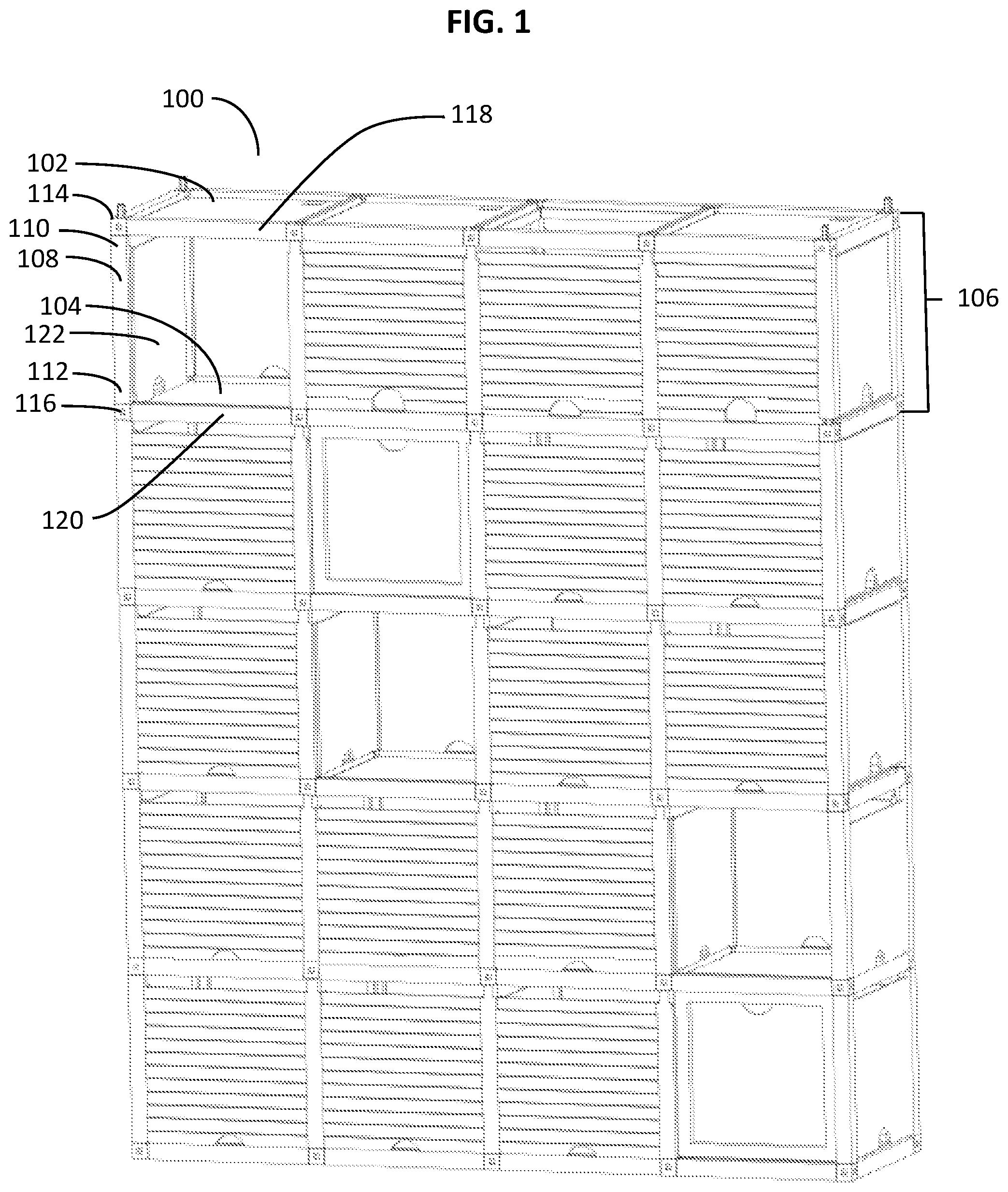 Patent US12324412 Figure 1 – Configurable labyrinth for an animal