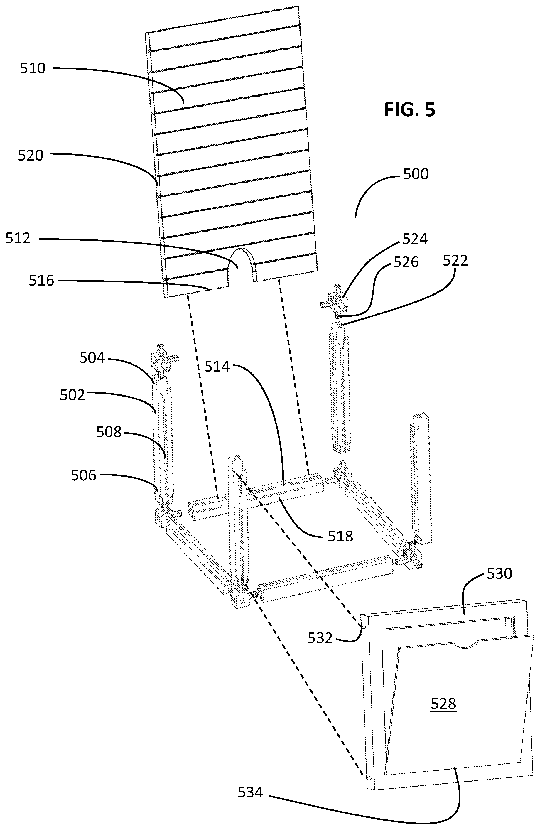 Patent US12324412 Figure 5 – Configurable labyrinth for an animal