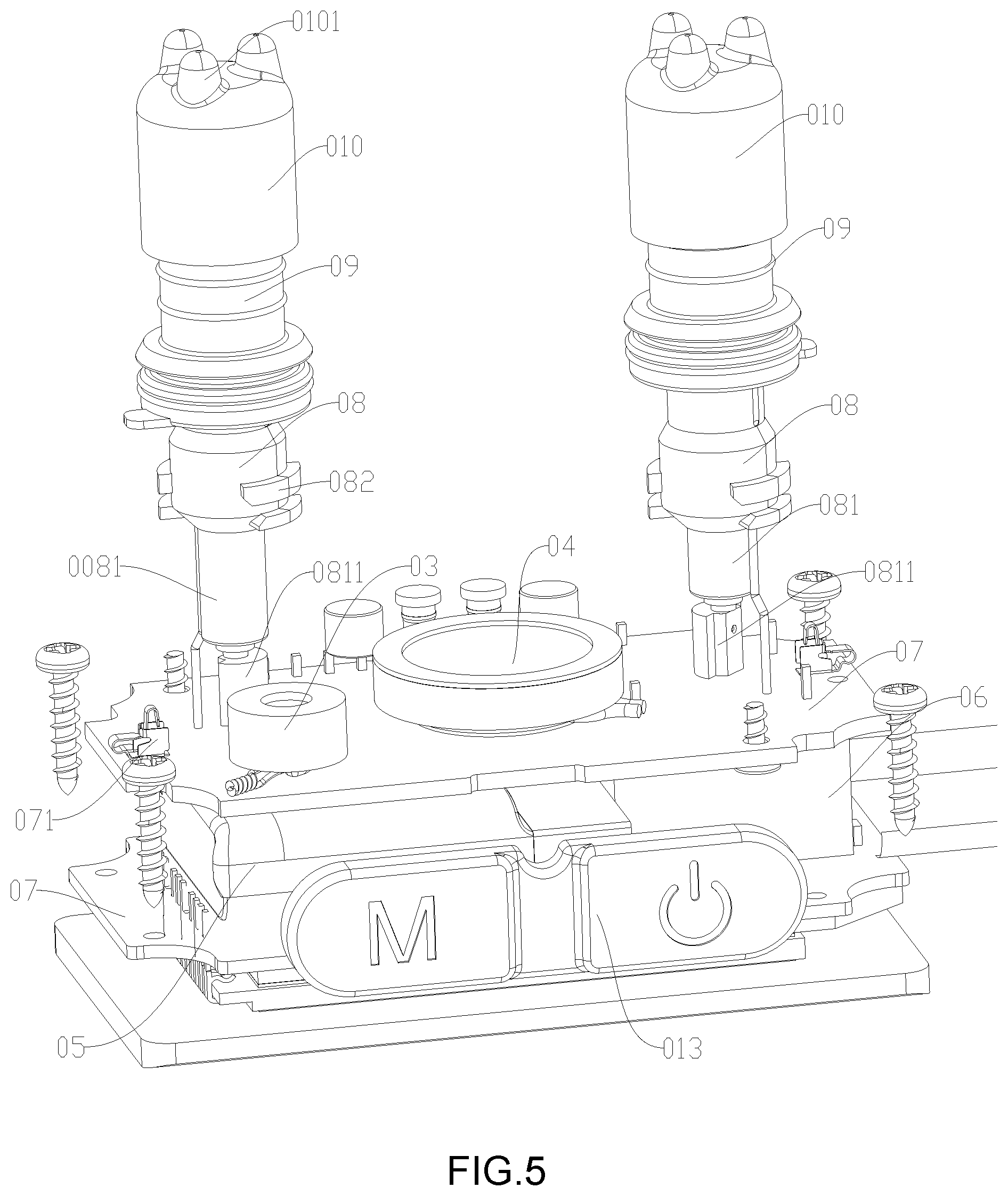 Patent US12324413 Figure 5 – Auxiliary pet training apparatus