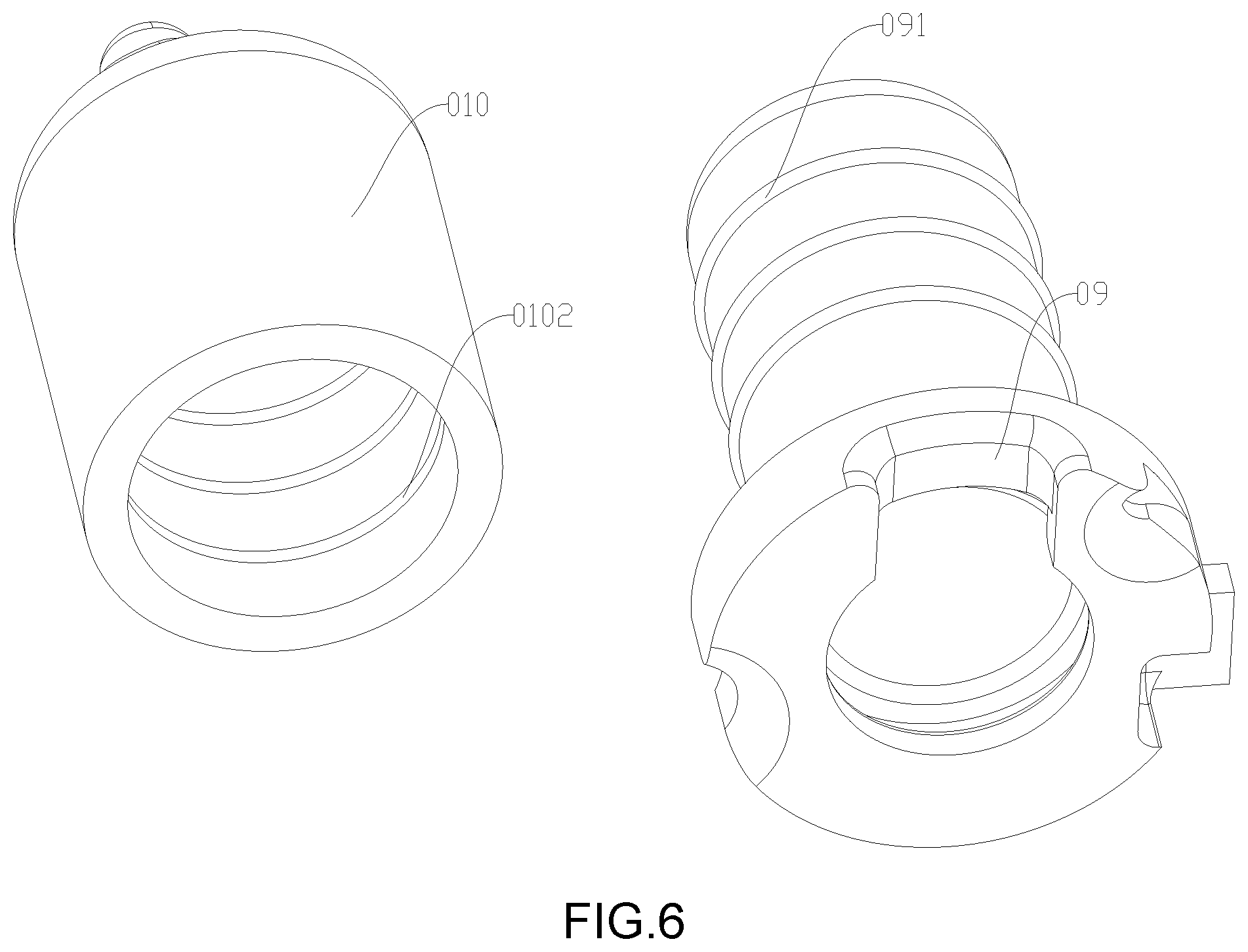 Patent US12324413 Figure 6 – Auxiliary pet training apparatus
