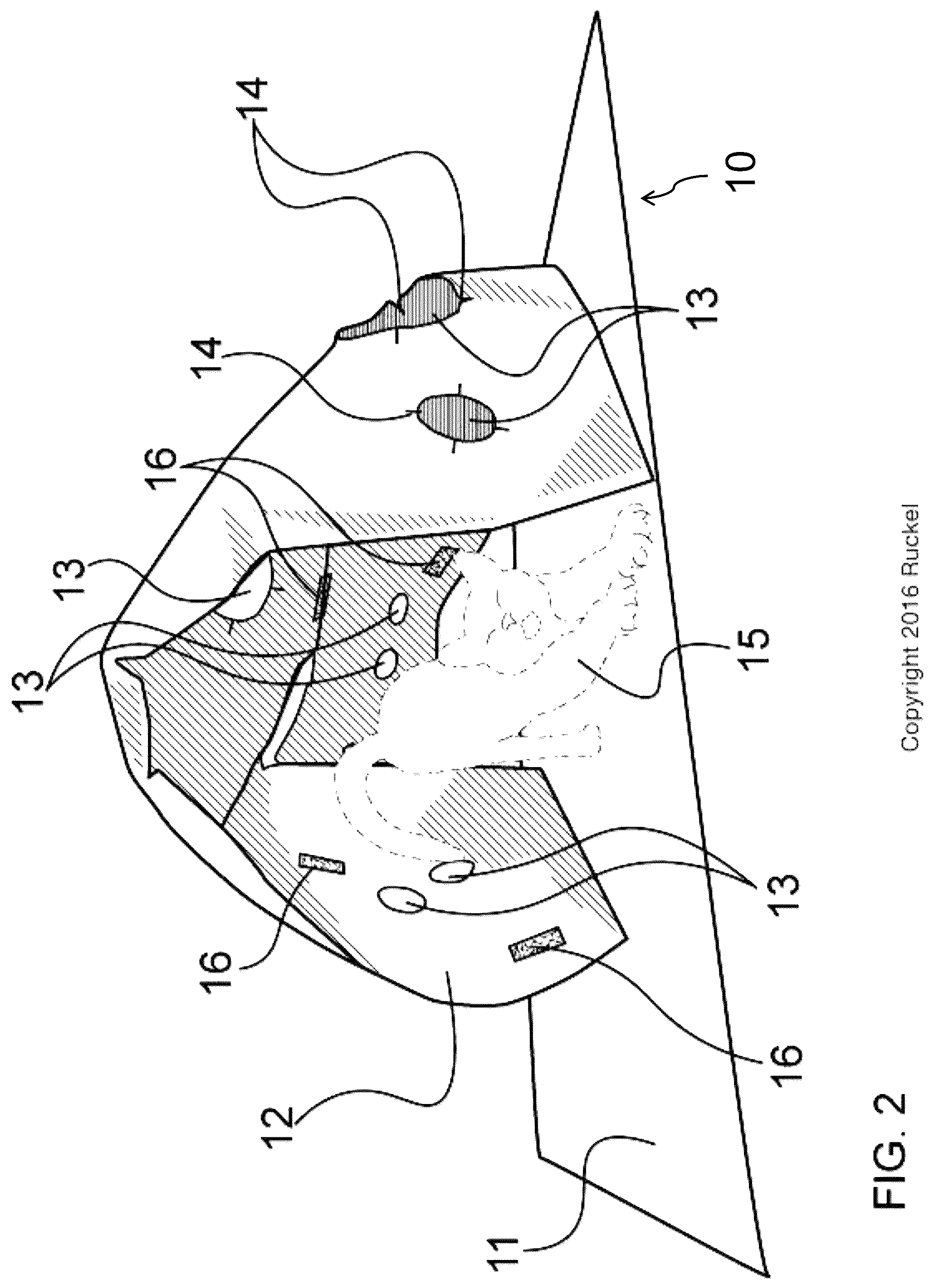 Patent US12324415 Figure 2 – Multi-functional reconfigurable pet enrichment system