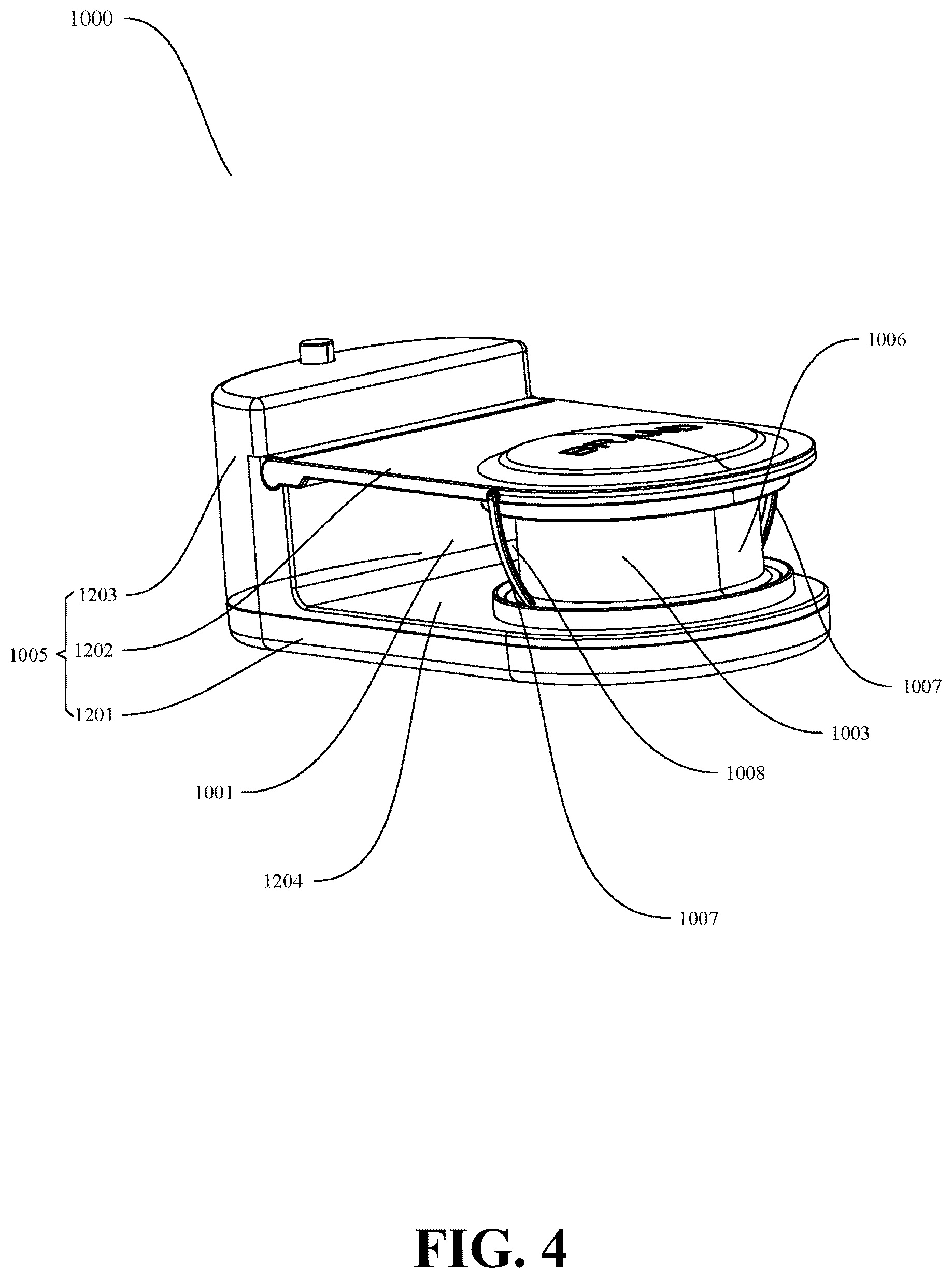 Patent US12324416 Figure 4 – Bait chasing system