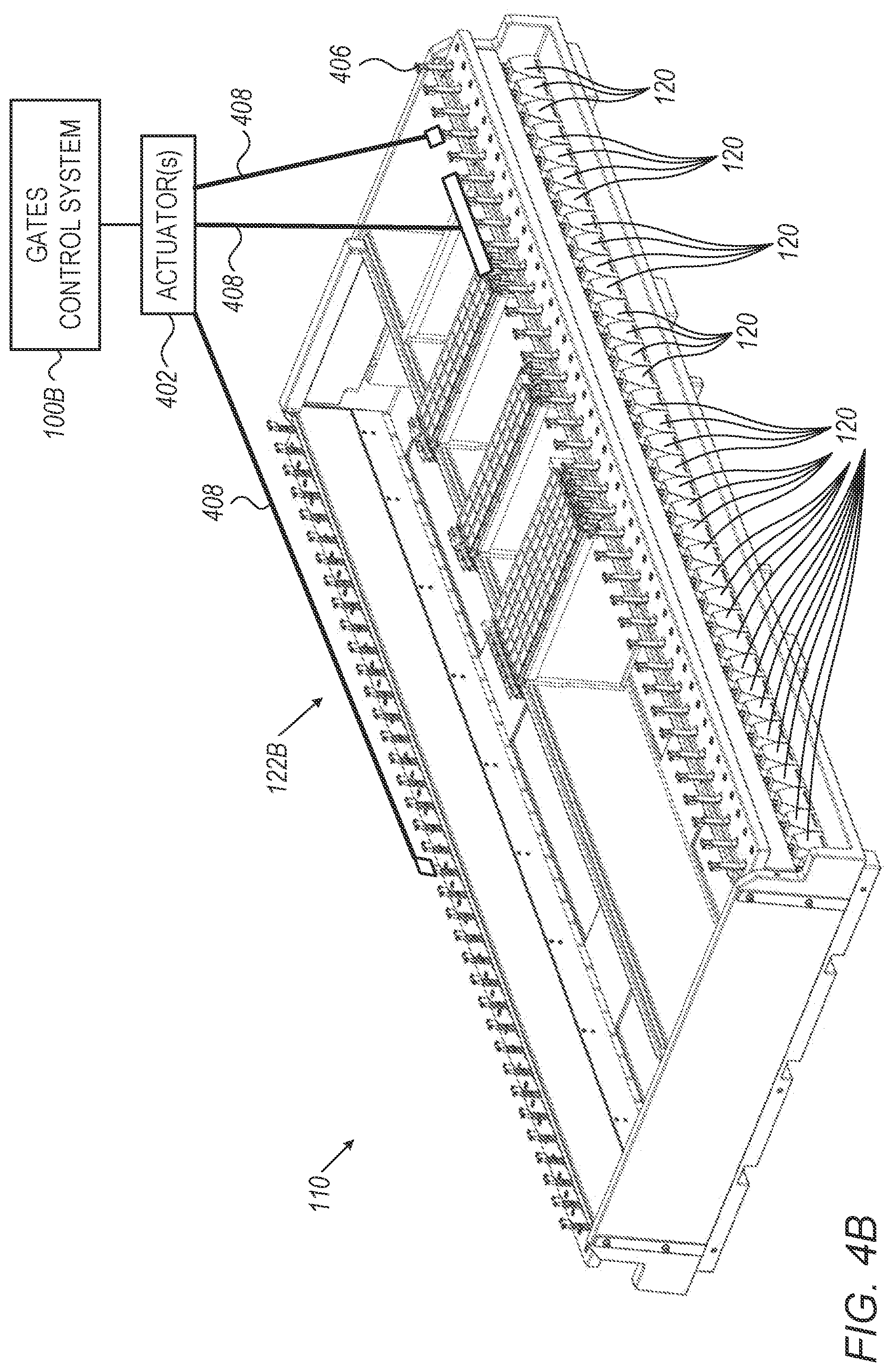 Patent US12324421 Figure 5 – Array of gates in automated bee habitat