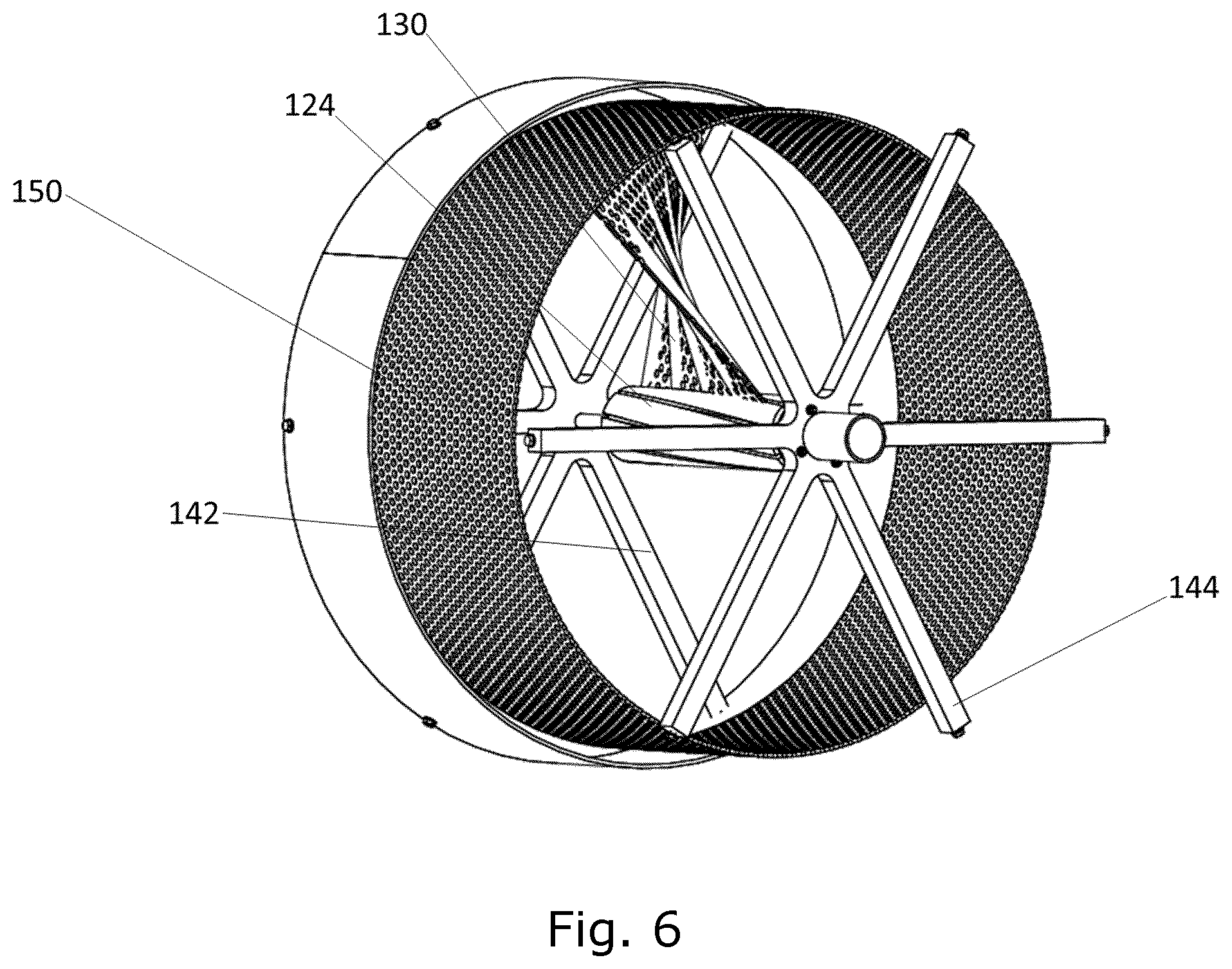 Patent US12324422 Figure 6 – Degassing device and an aquaculture system with such a degassing device