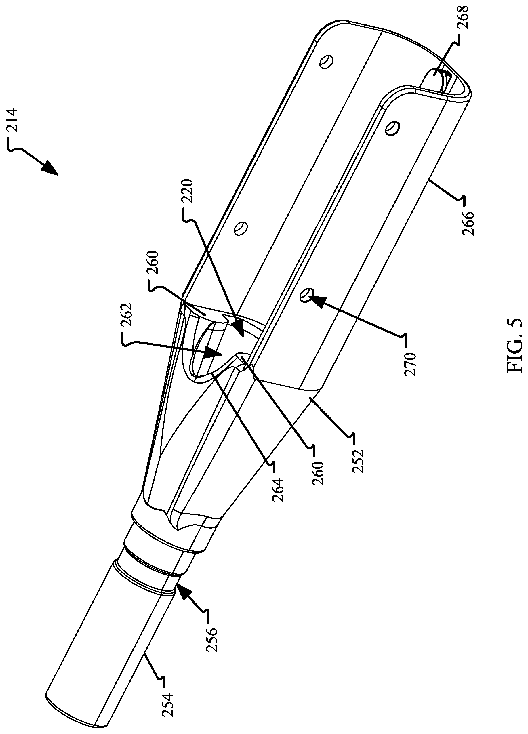 Patent US12324425 Figure 5 – Rod carrier