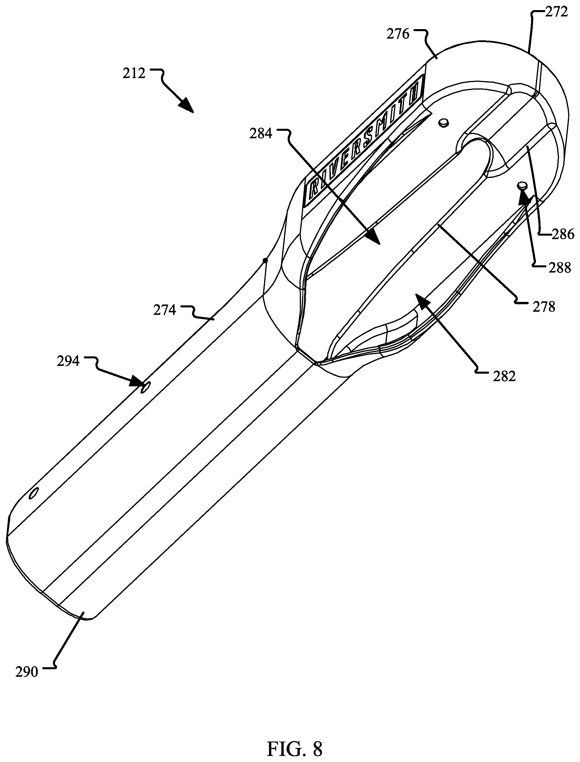 Patent US12324425 Figure 8 – Rod carrier