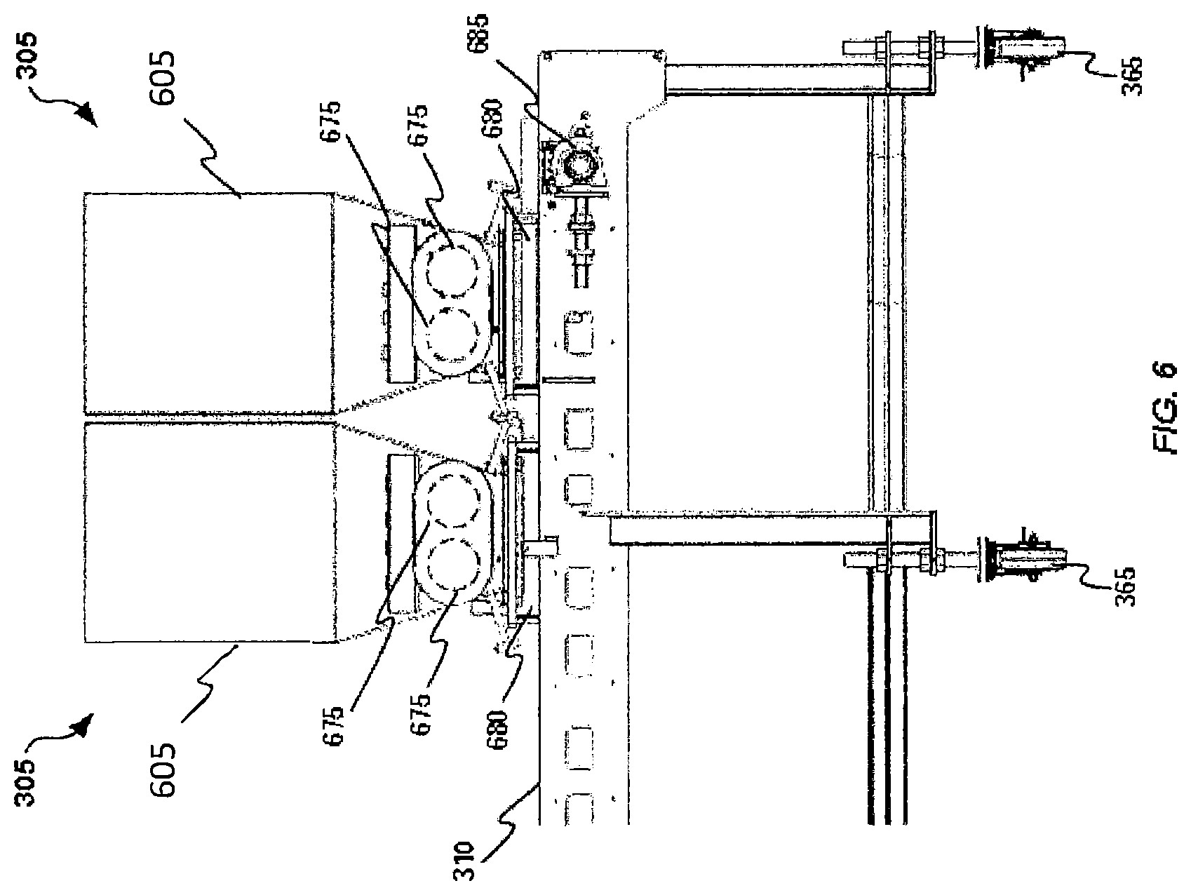Patent US12324439 Figure 6 – Production of precooked formed meat patties