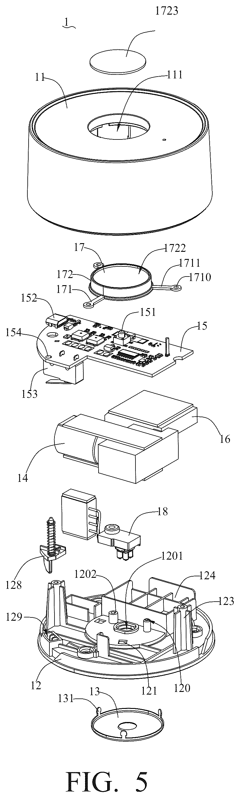 Patent US12324440 Figure 5 – Automatic smoker