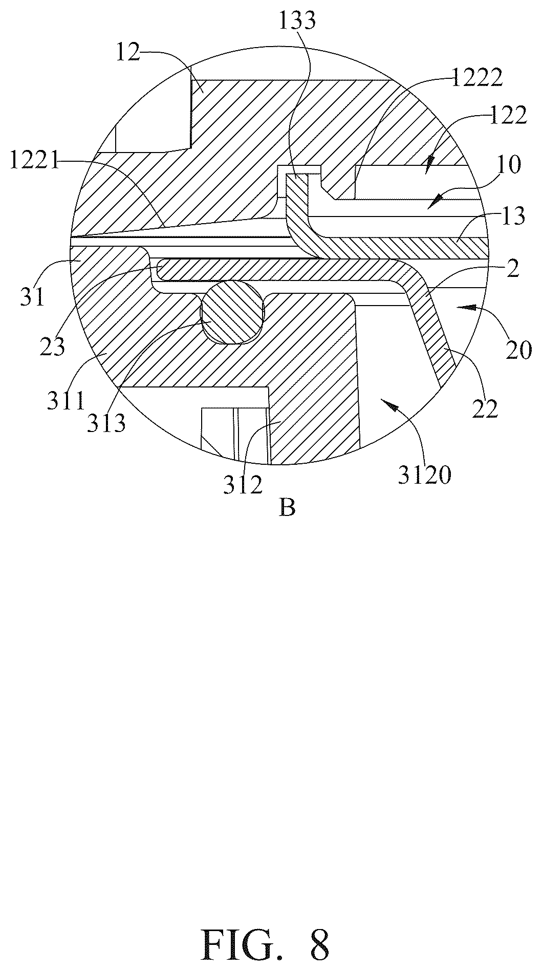 Patent US12324440 Figure 8 – Automatic smoker