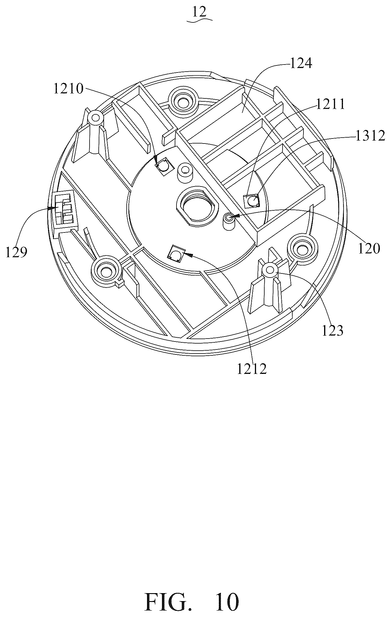 Patent US12324440 Figure 10 – Automatic smoker