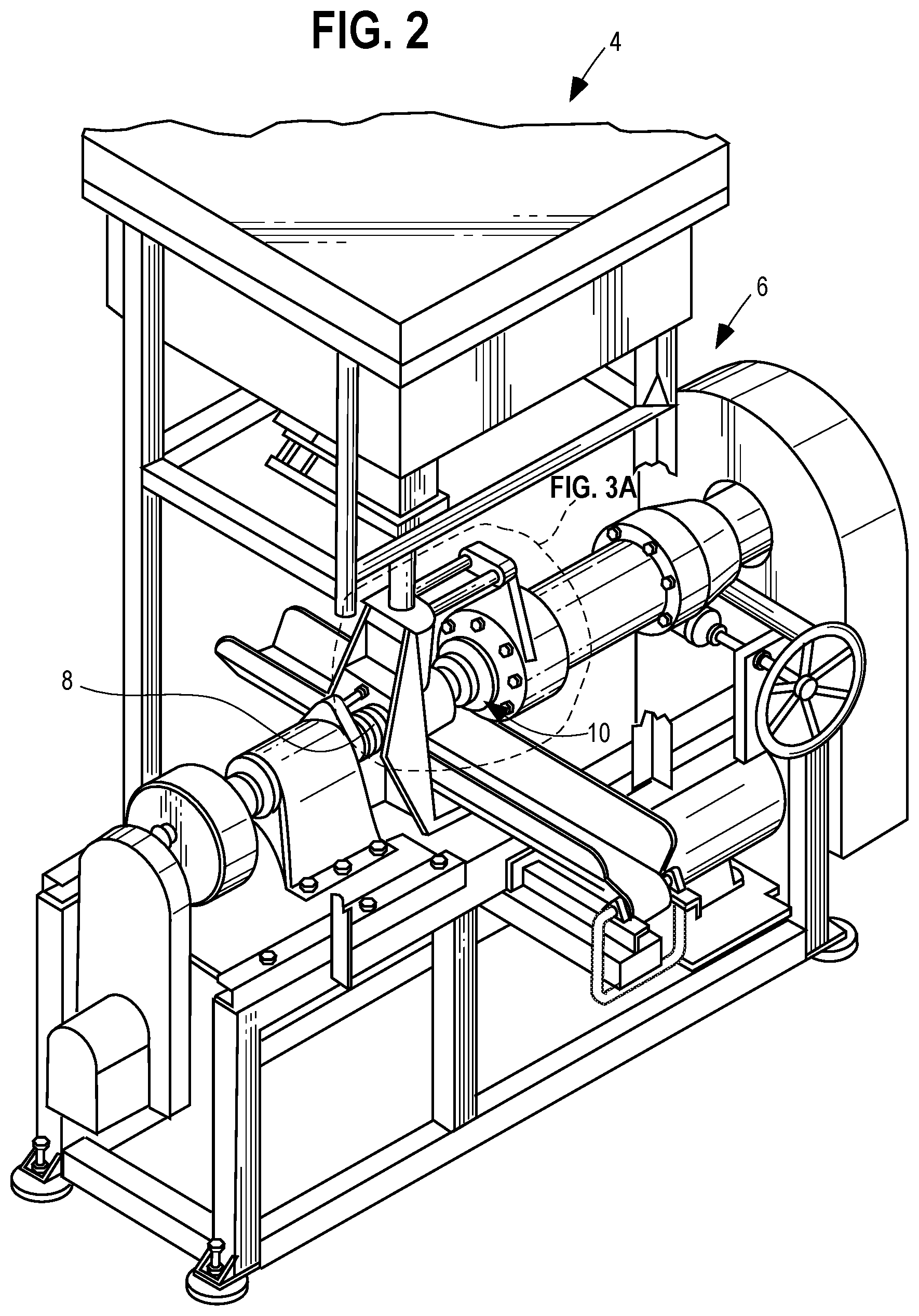 Patent US12324454 Figure 2 – Temperature control for a rotary head extruder