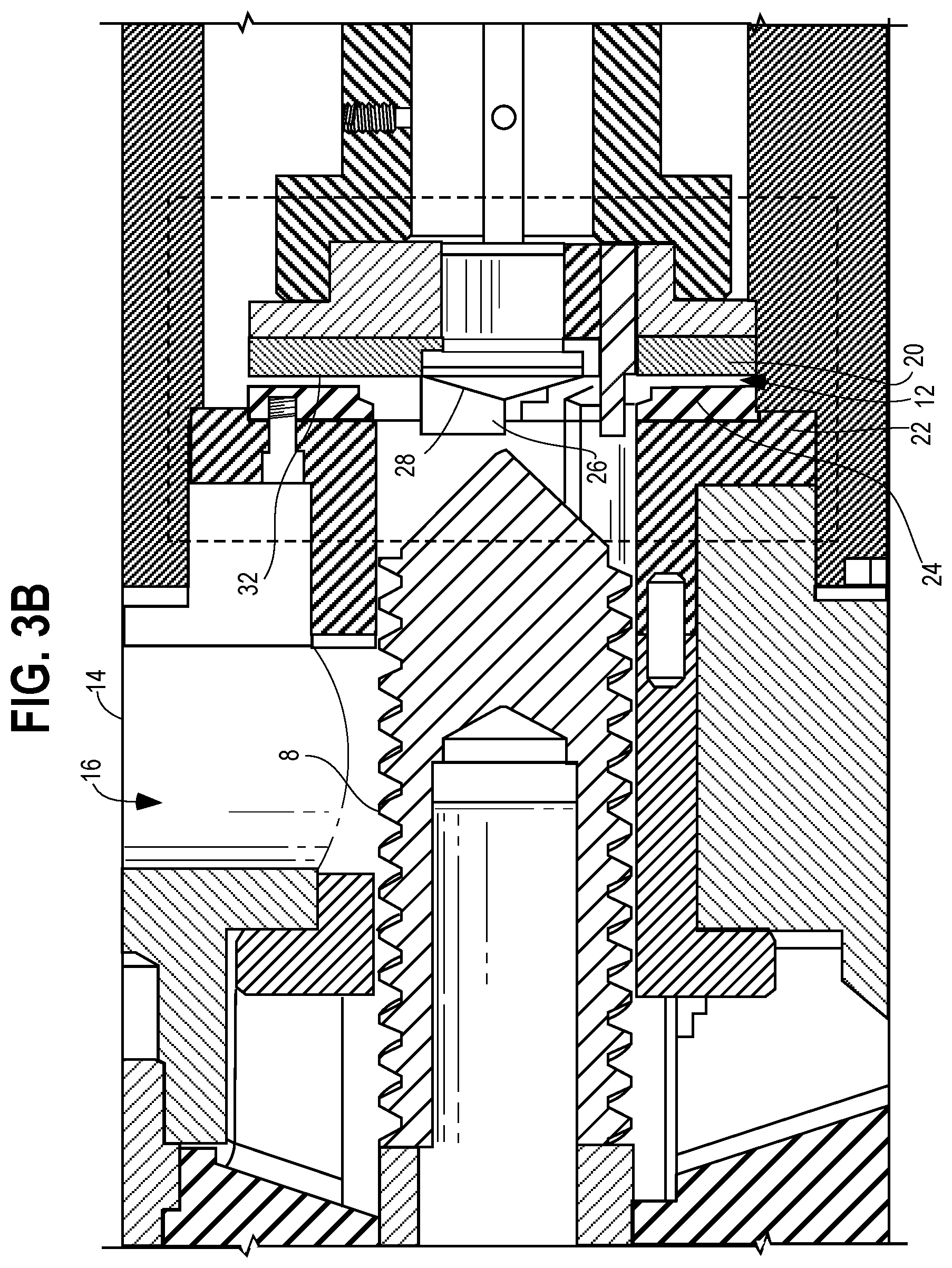 Patent US12324454 Figure 4 – Temperature control for a rotary head extruder