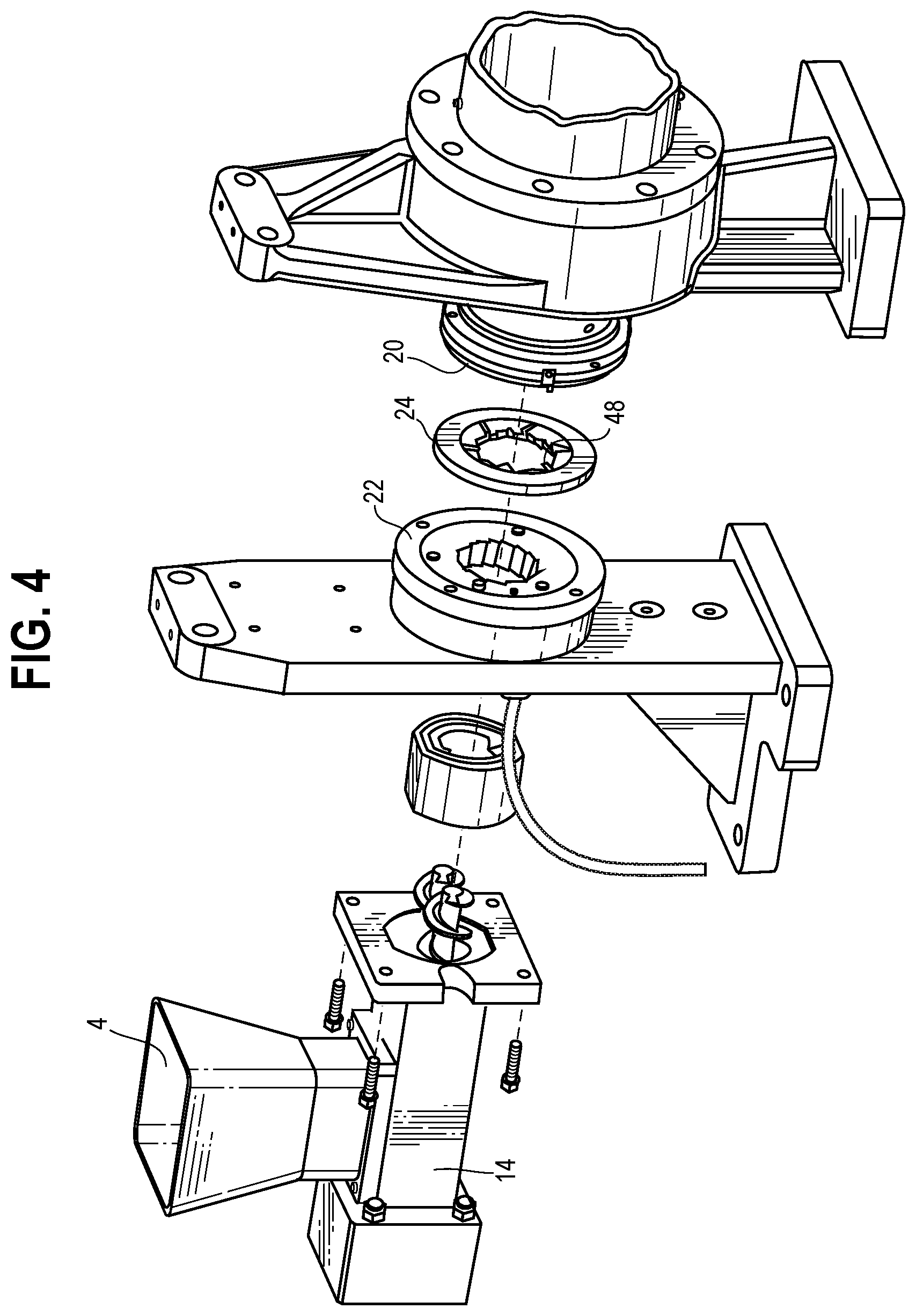 Patent US12324454 Figure 5 – Temperature control for a rotary head extruder