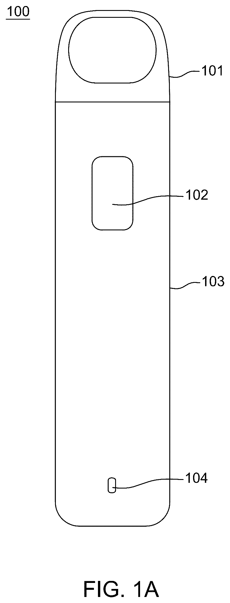 Patent US12324458 Figure 1 – All glass bucket vaporizer