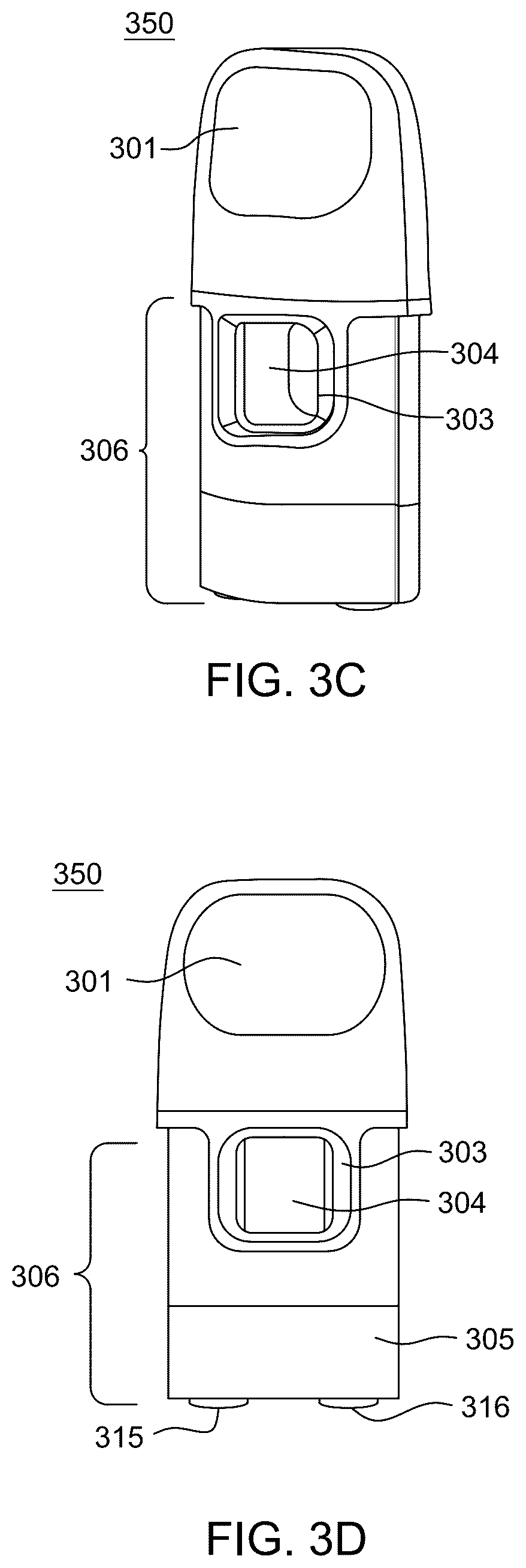 Patent US12324458 Figure 7 – All glass bucket vaporizer