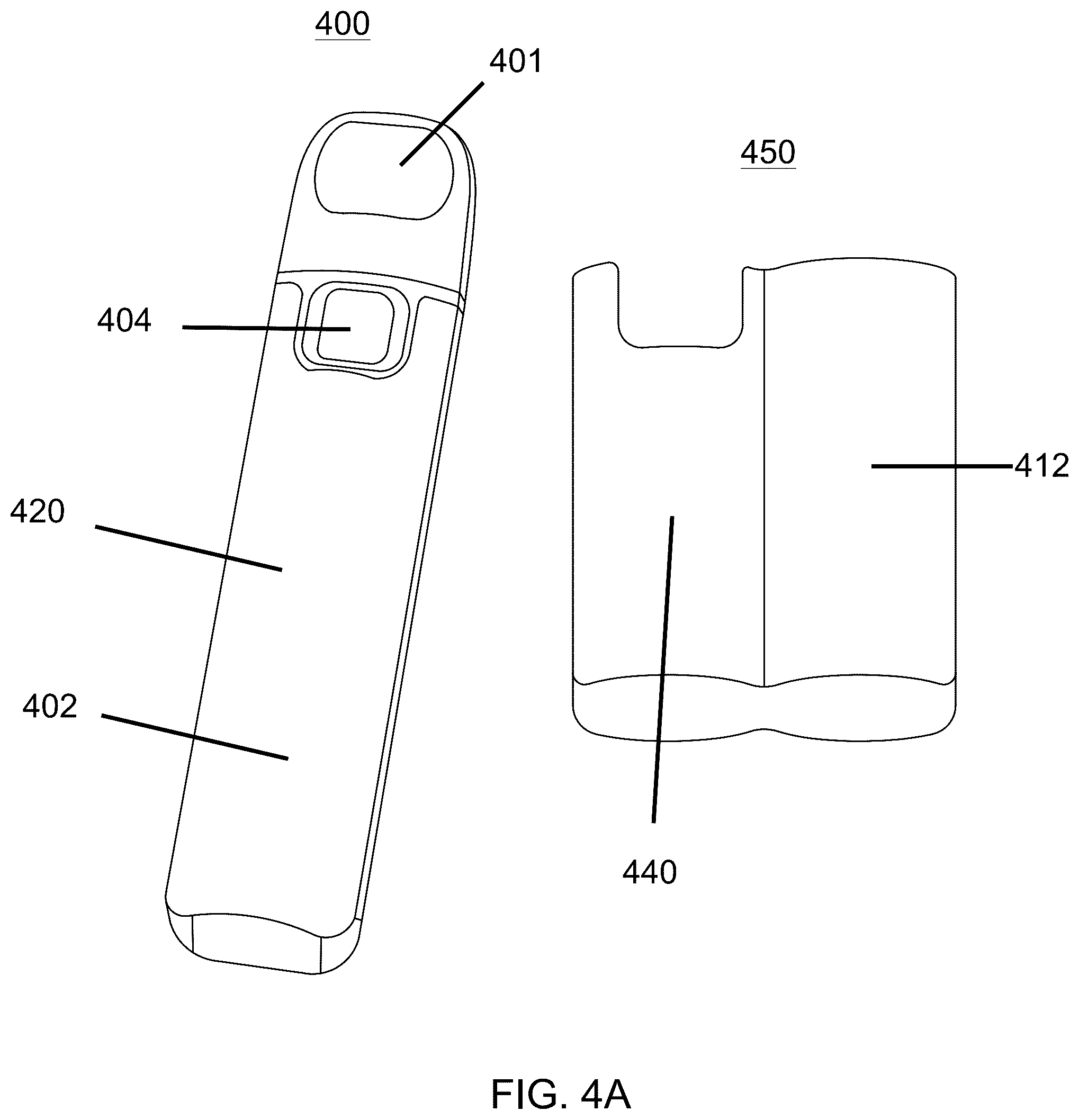 Patent US12324458 Figure 10 – All glass bucket vaporizer