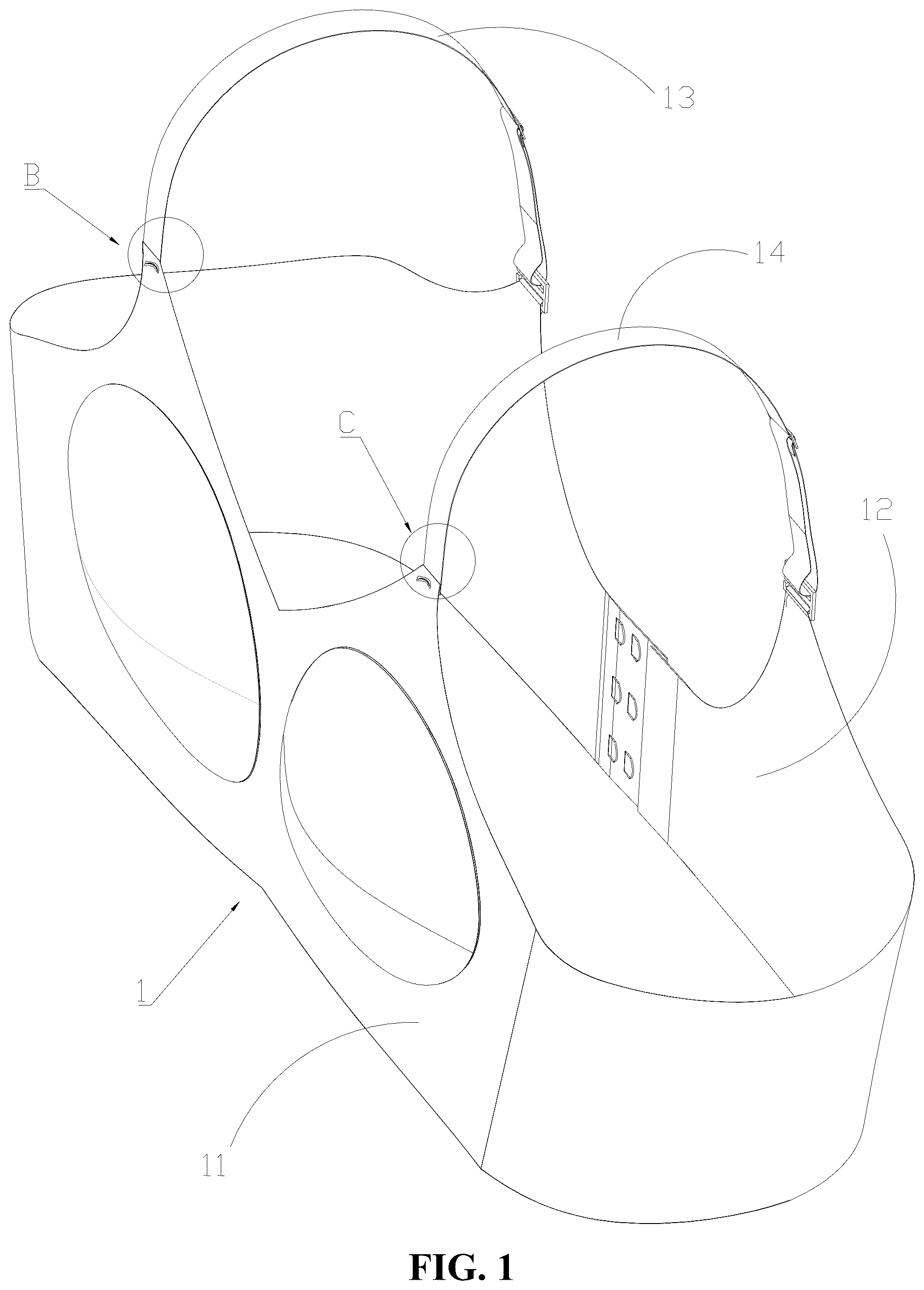 Patent US12324462 — Underwear — Figure 1
