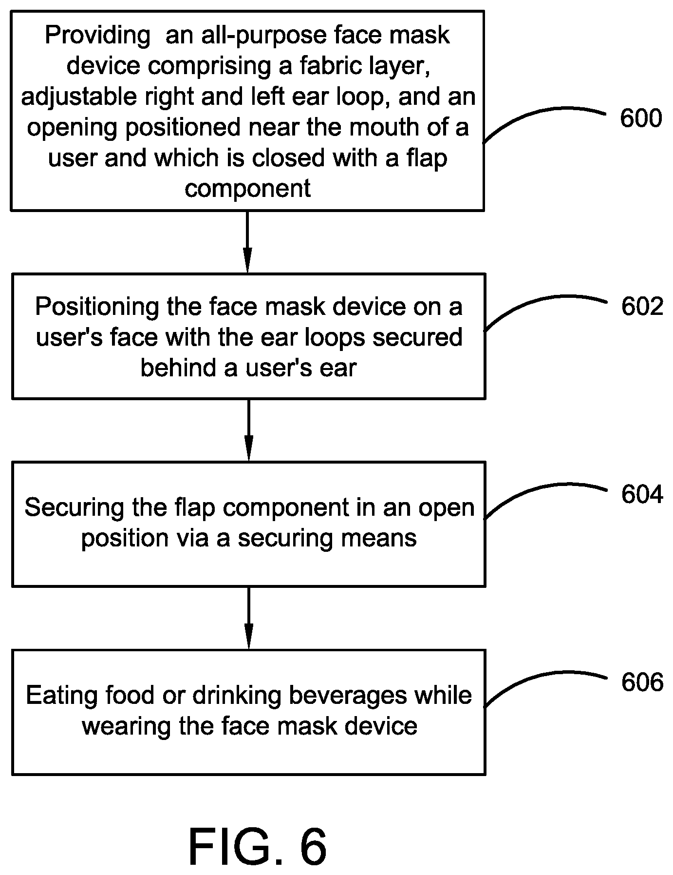 Patent US12324465 Figure 3 – All-purpose face mask