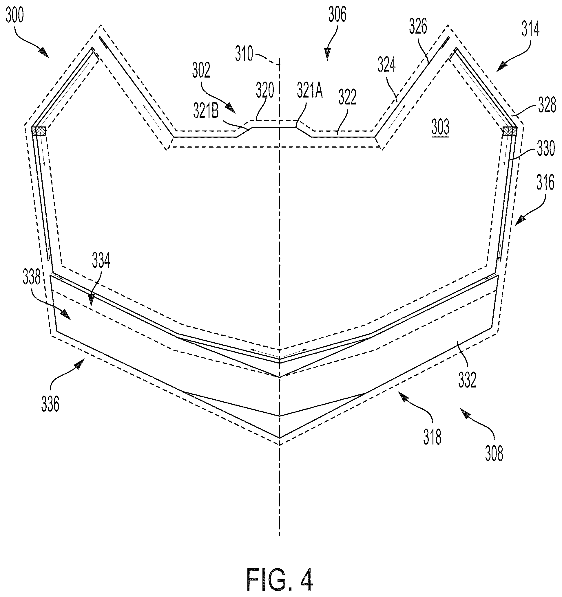 Patent US12324466 Figure 4 – Protective masks and methods of manufacture