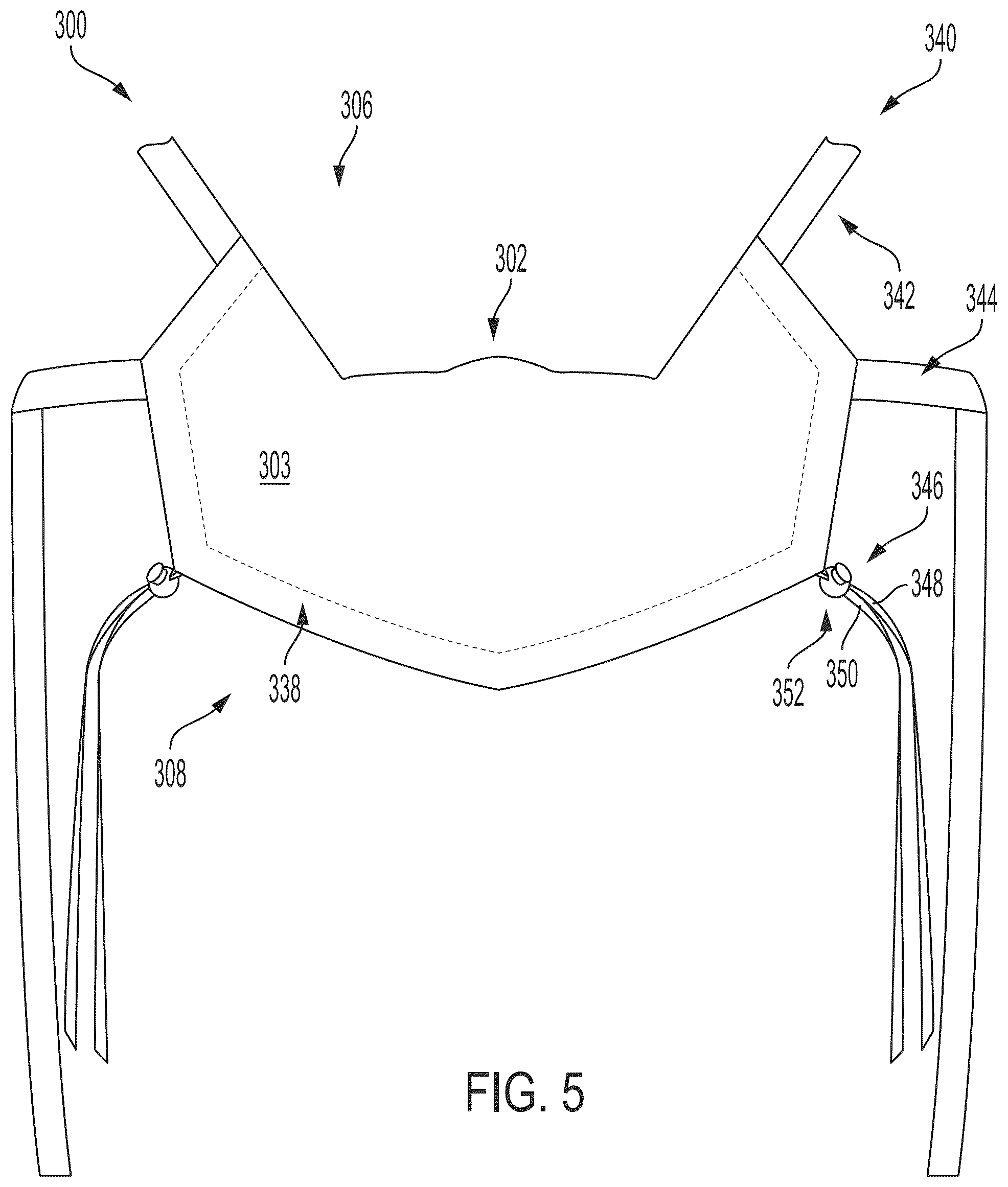 Patent US12324466 Figure 5 – Protective masks and methods of manufacture