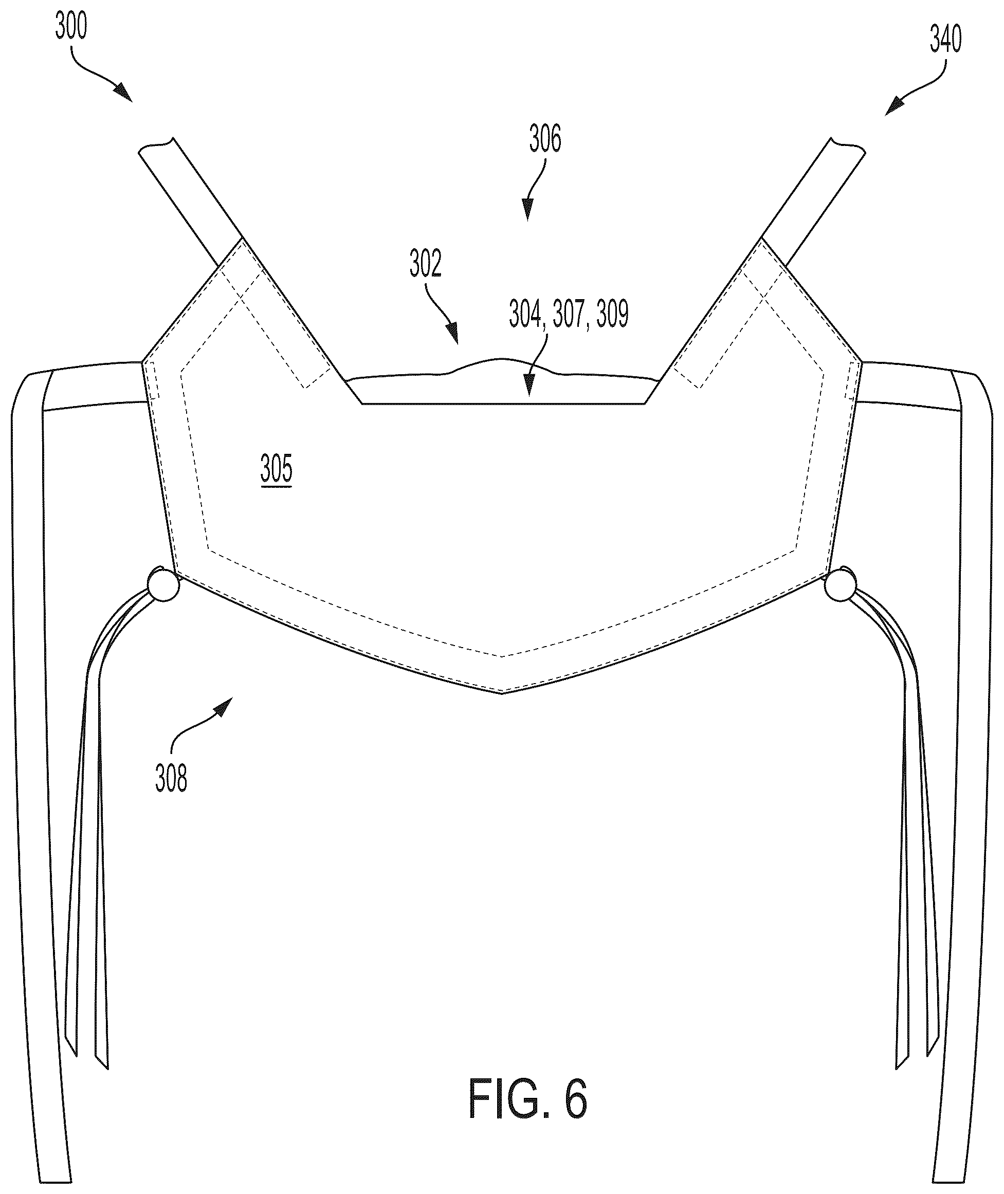 Patent US12324466 Figure 6 – Protective masks and methods of manufacture