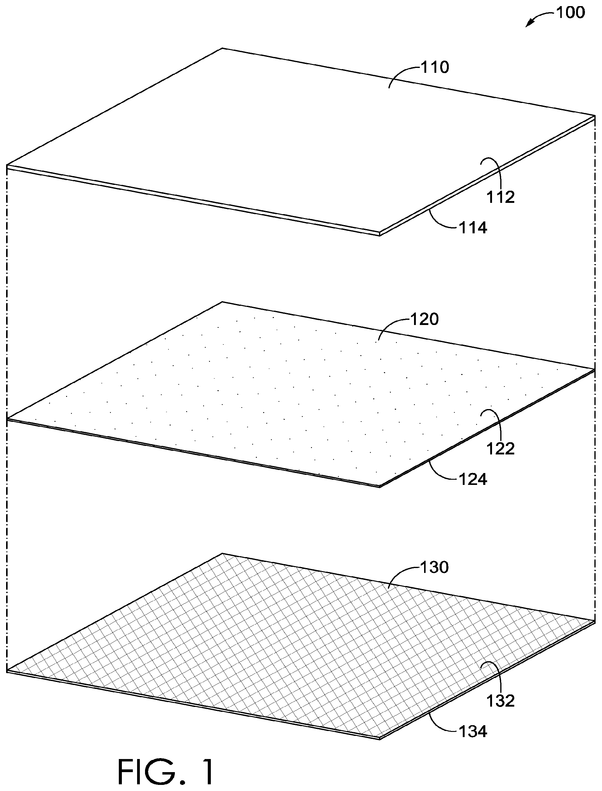 Patent US12324469 Figure 1 – Wetness indicator article