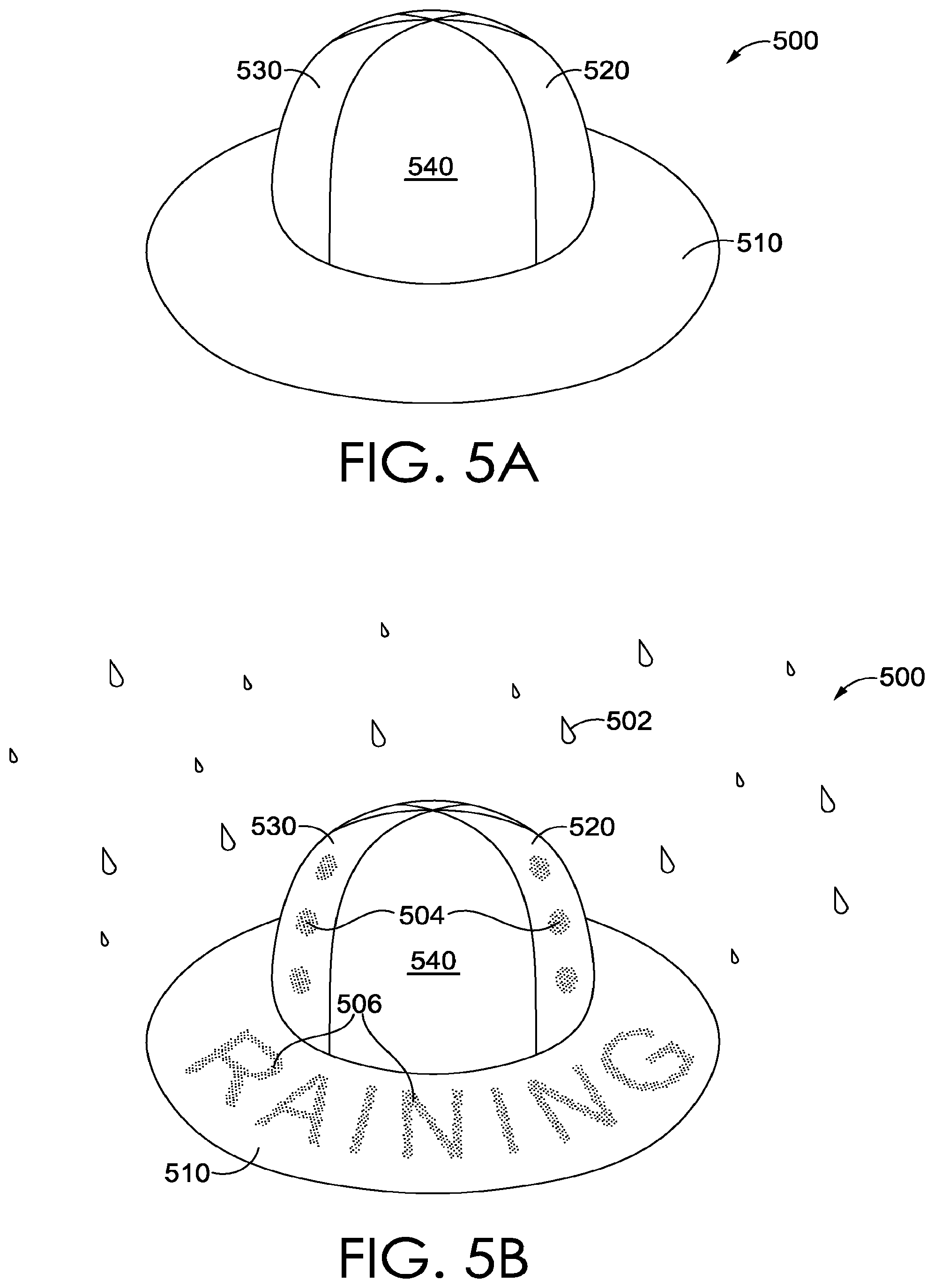 Patent US12324469 Figure 5 – Wetness indicator article
