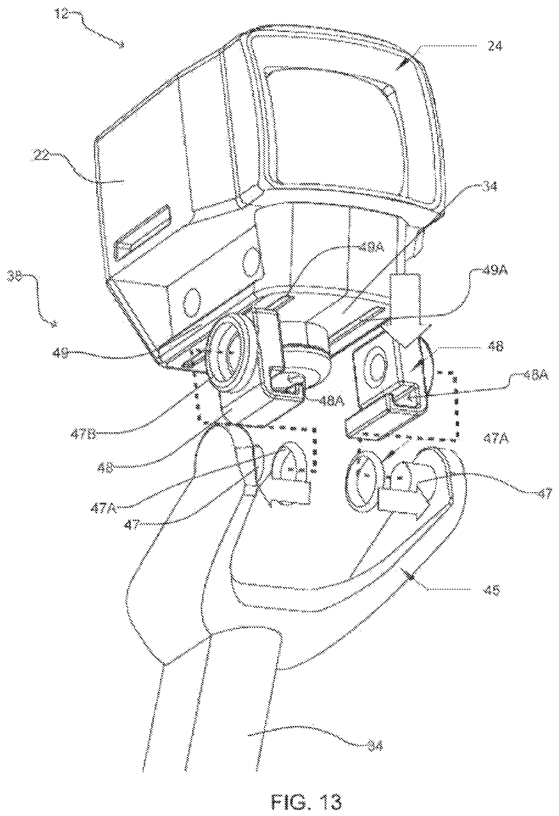 Patent US12324471 Figure 6 – Retractable displays for helmets