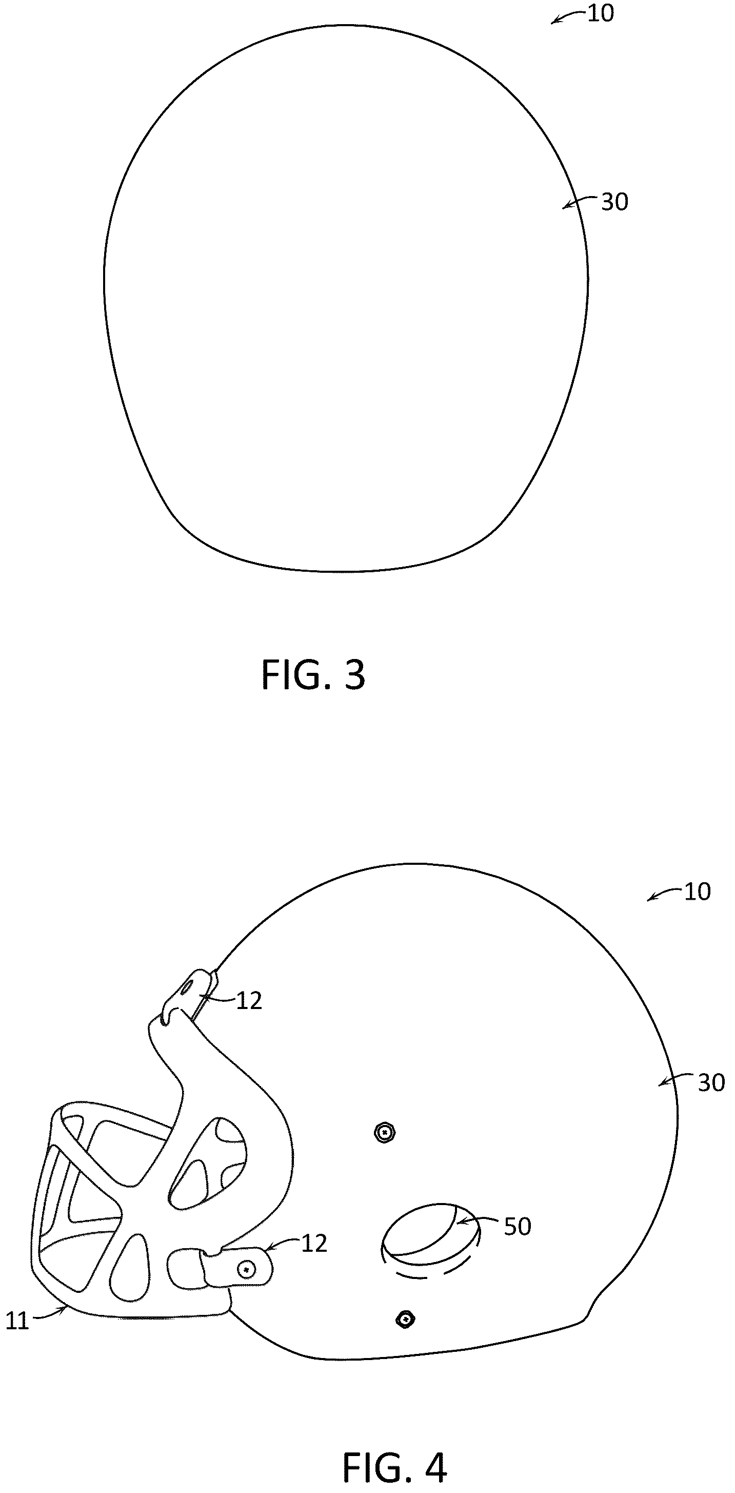 Patent US12324473 Figure 2 – Protective headgear and methods for making same