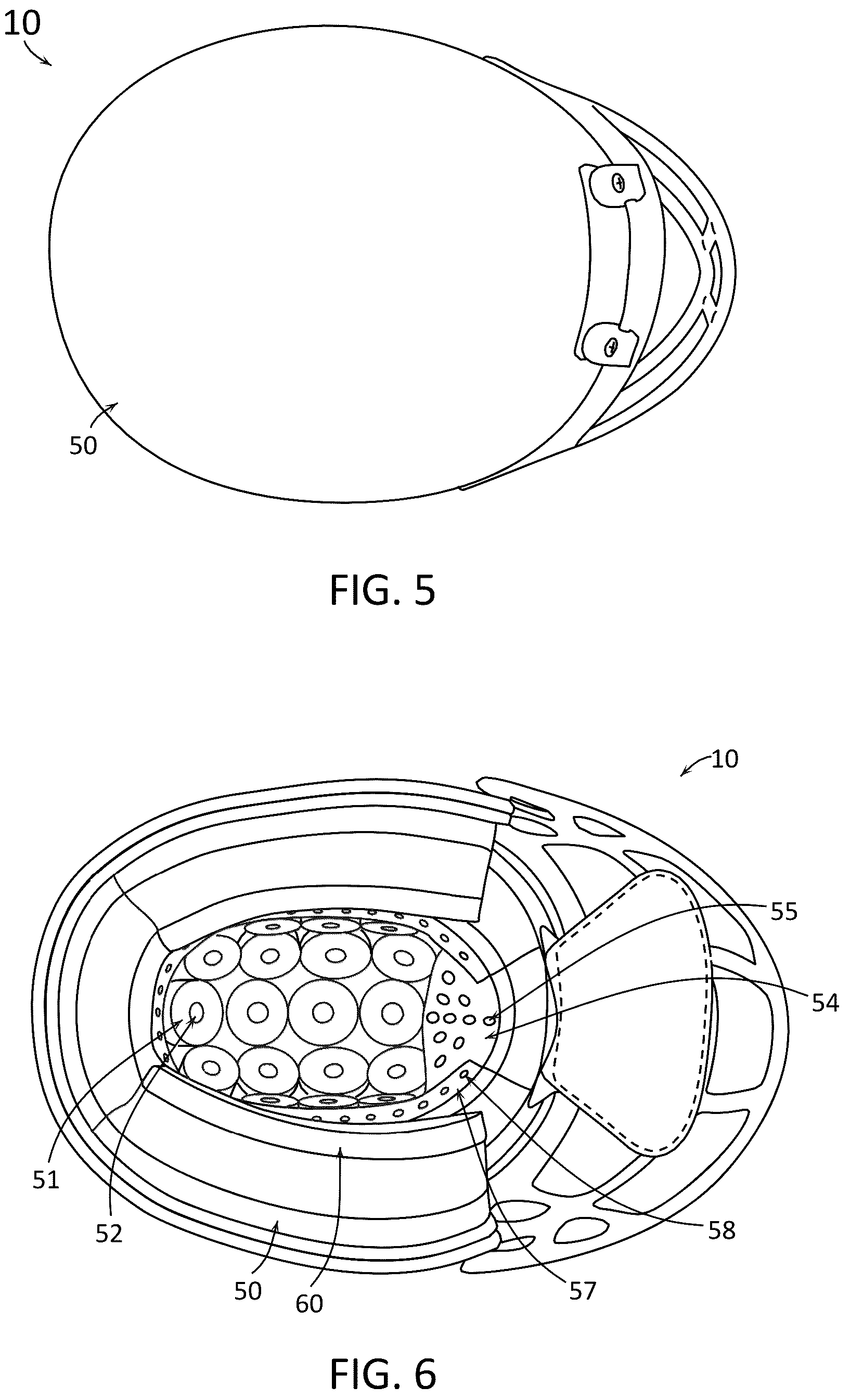 Patent US12324473 Figure 3 – Protective headgear and methods for making same