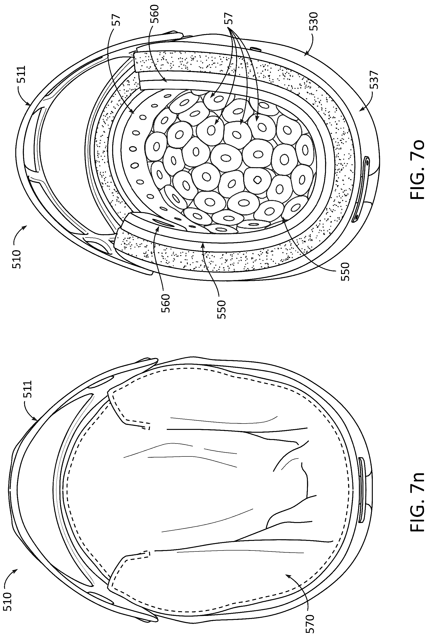 Patent US12324473 Figure 12 – Protective headgear and methods for making same