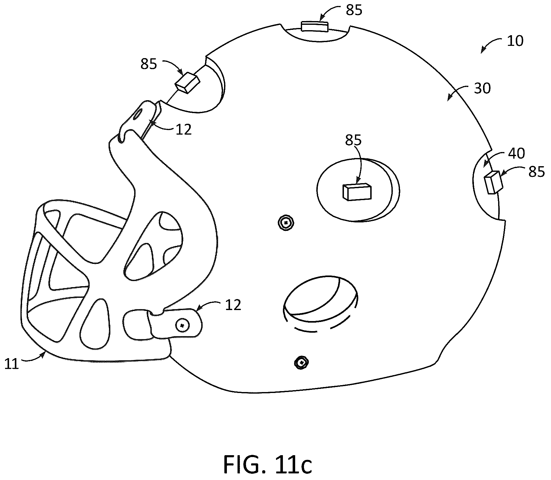 Patent US12324473 Figure 20 – Protective headgear and methods for making same