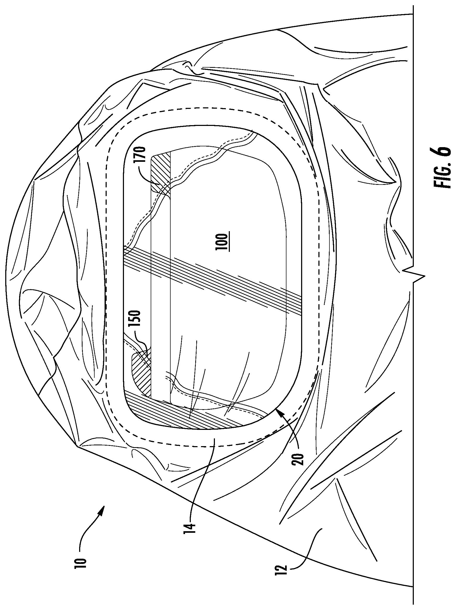 Patent US12324475 Figure 6 – Multi-layer visor system for surgical hood