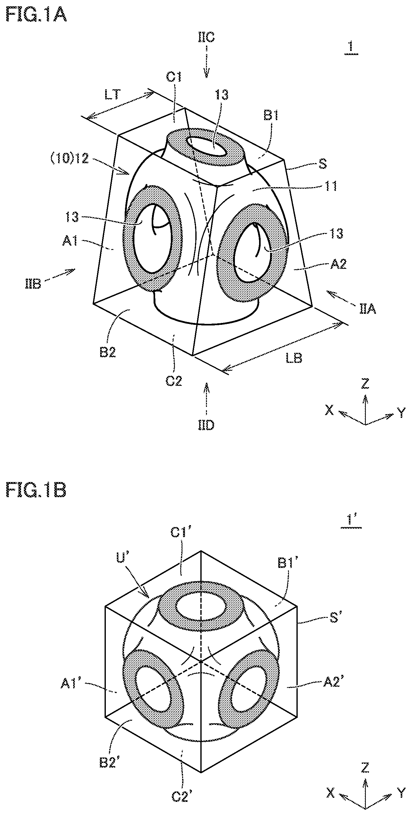 Patent US12324479 Figure 1 – Shock absorber, shoe sole, and shoe