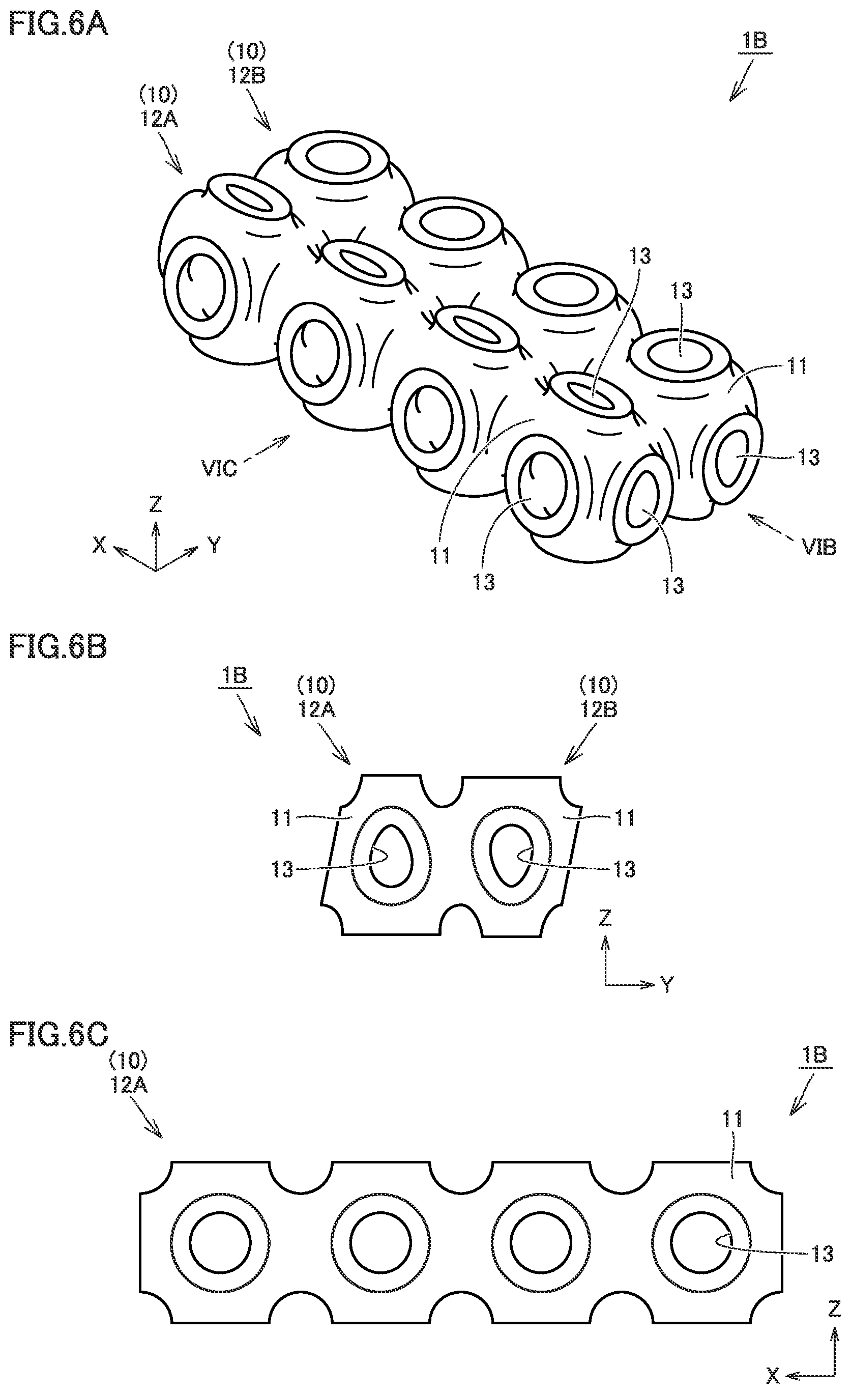 Patent US12324479 Figure 6 – Shock absorber, shoe sole, and shoe