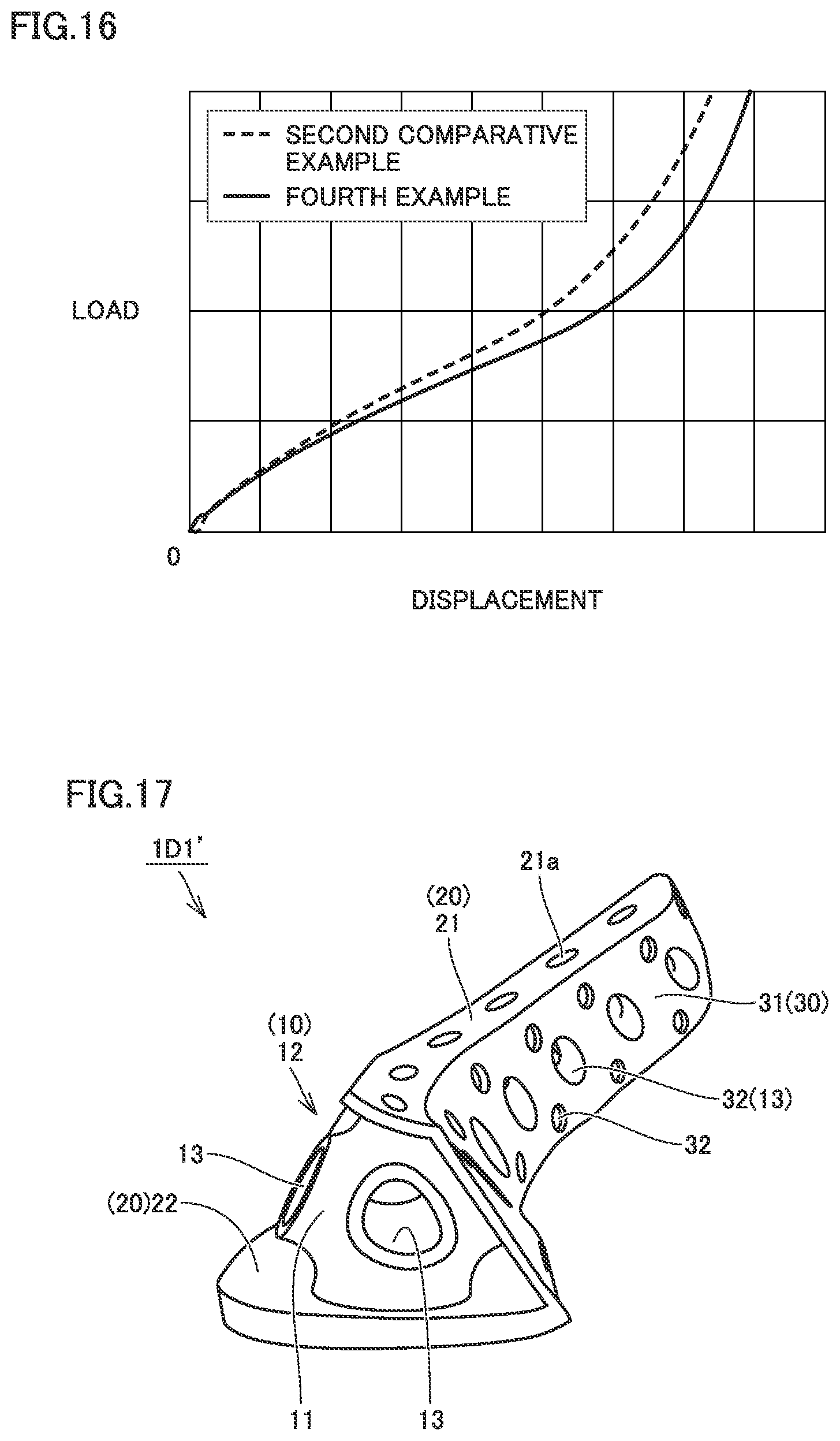 Patent US12324479 Figure 16 – Shock absorber, shoe sole, and shoe